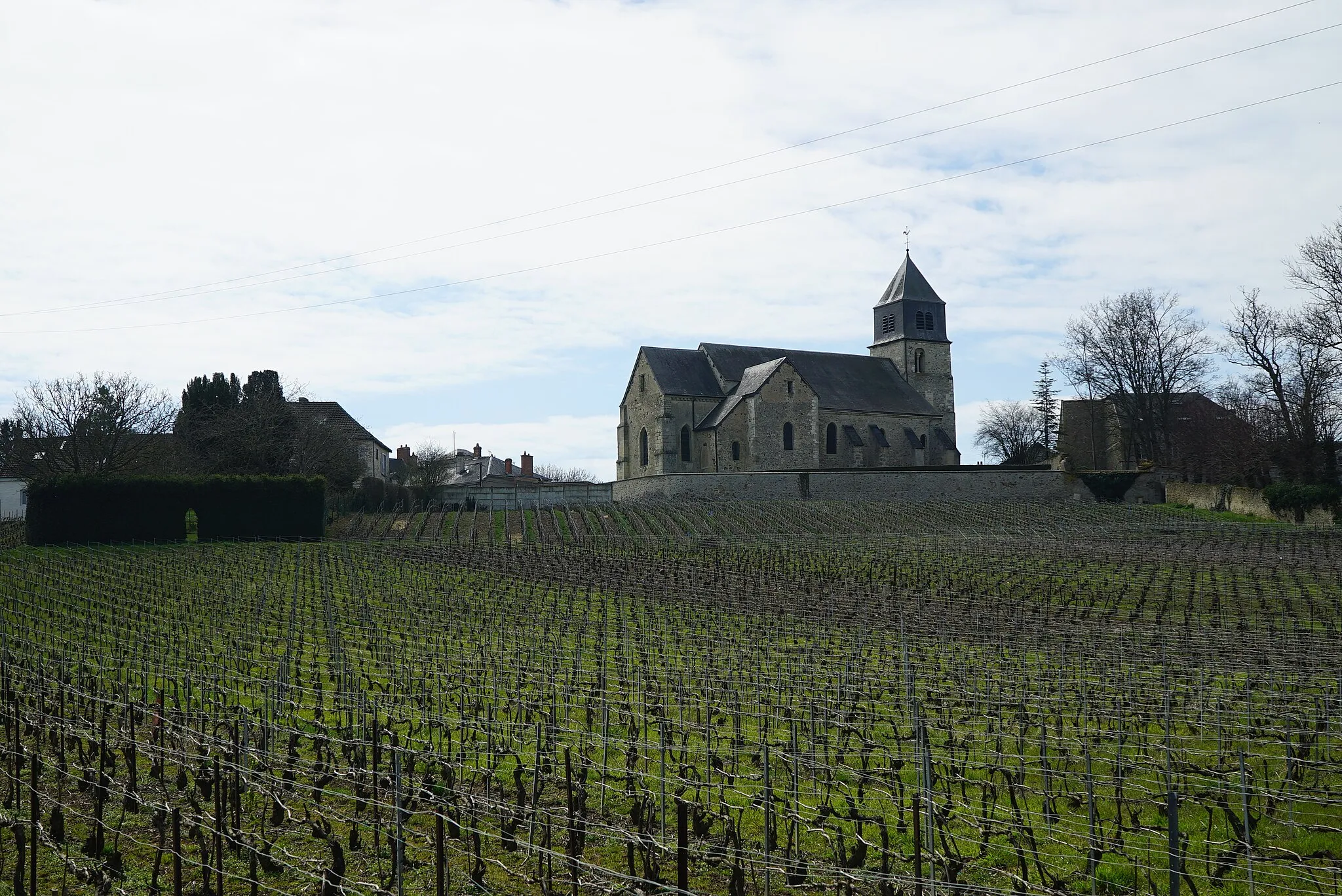 Photo showing: vue de l'Église Sainte-Agathe de Villers-Allerand.