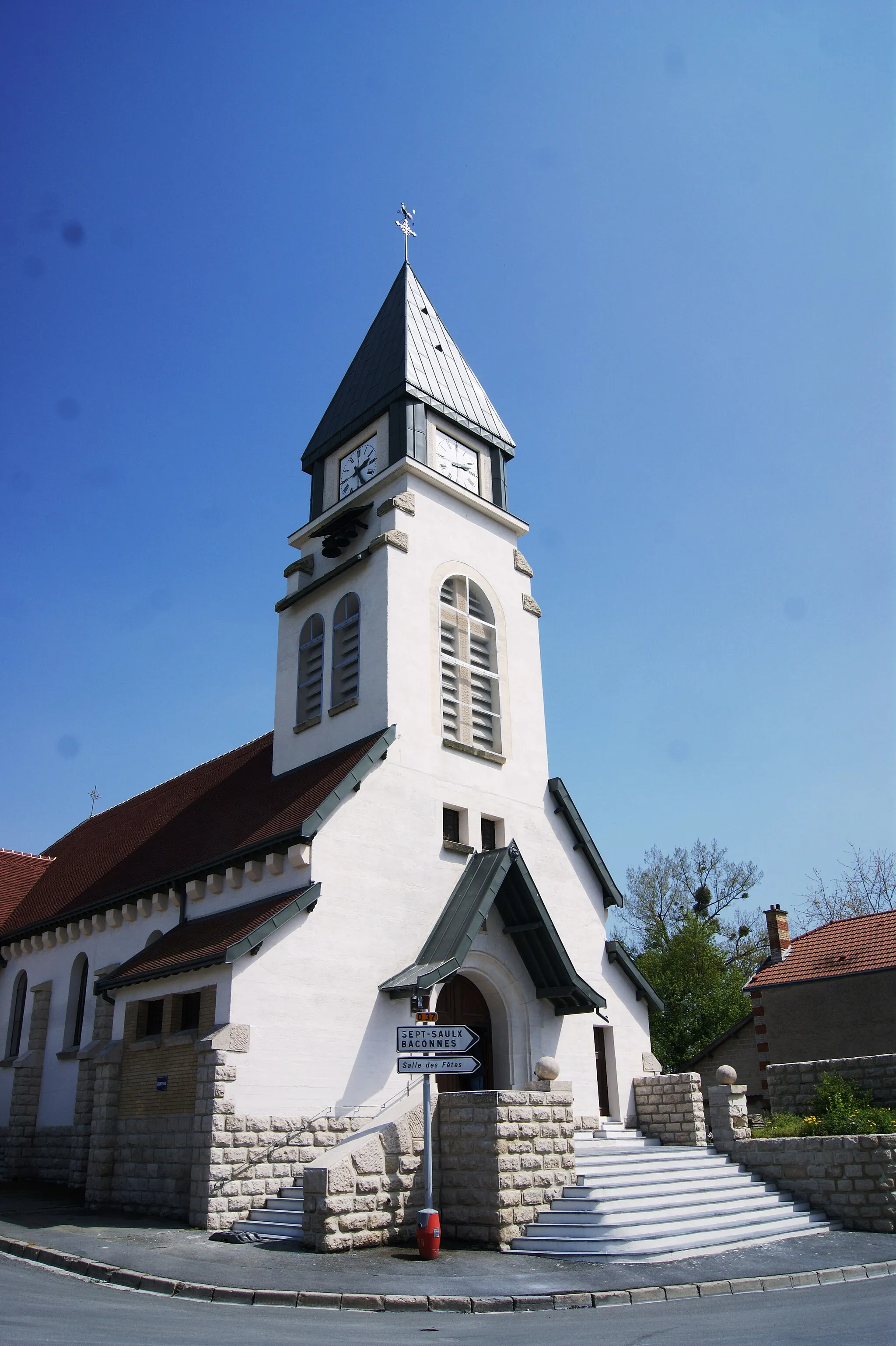 Photo showing: Église de Prosnes