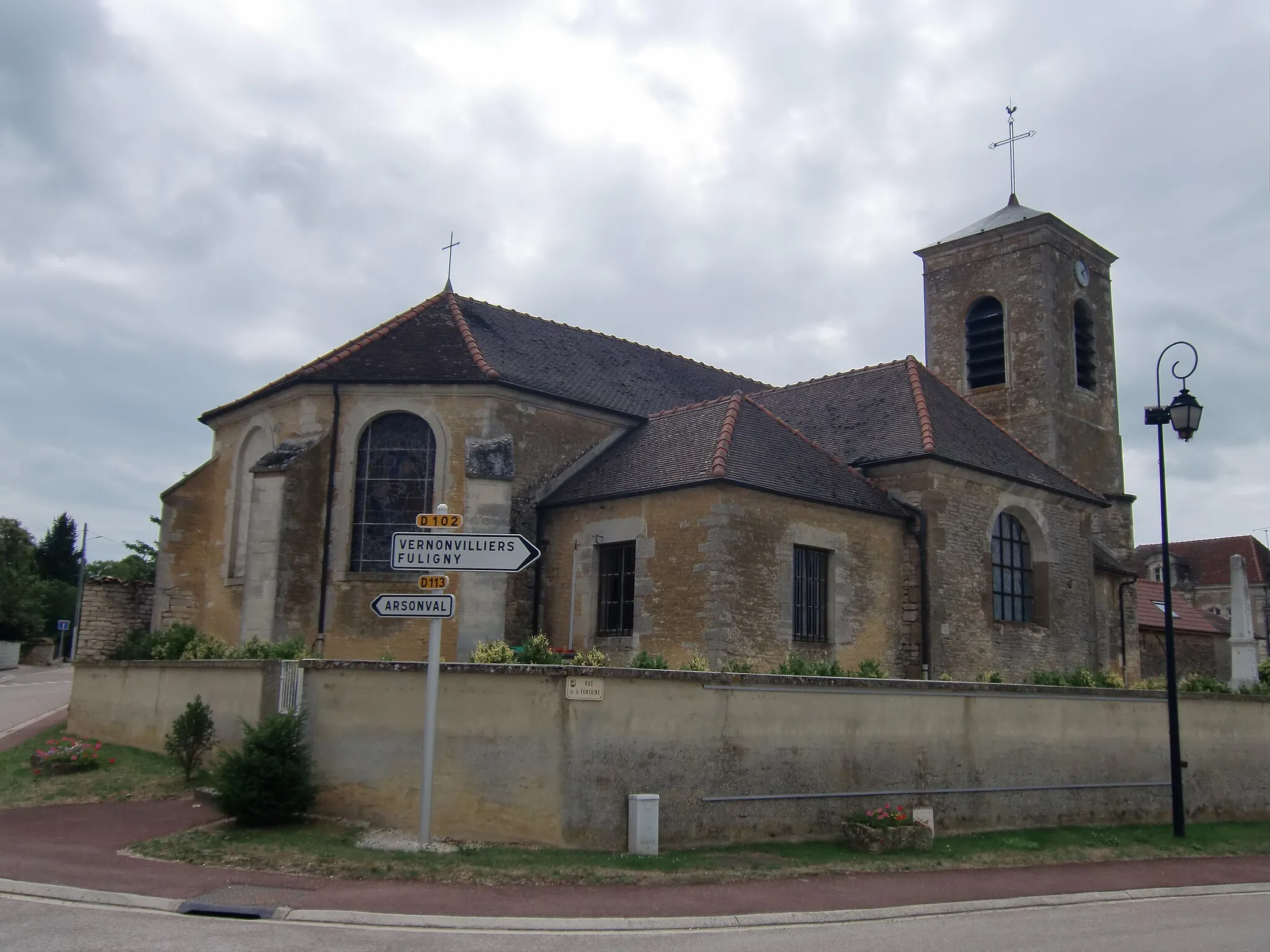 Photo showing: église de Lévigny (Aube, Champagne, France)