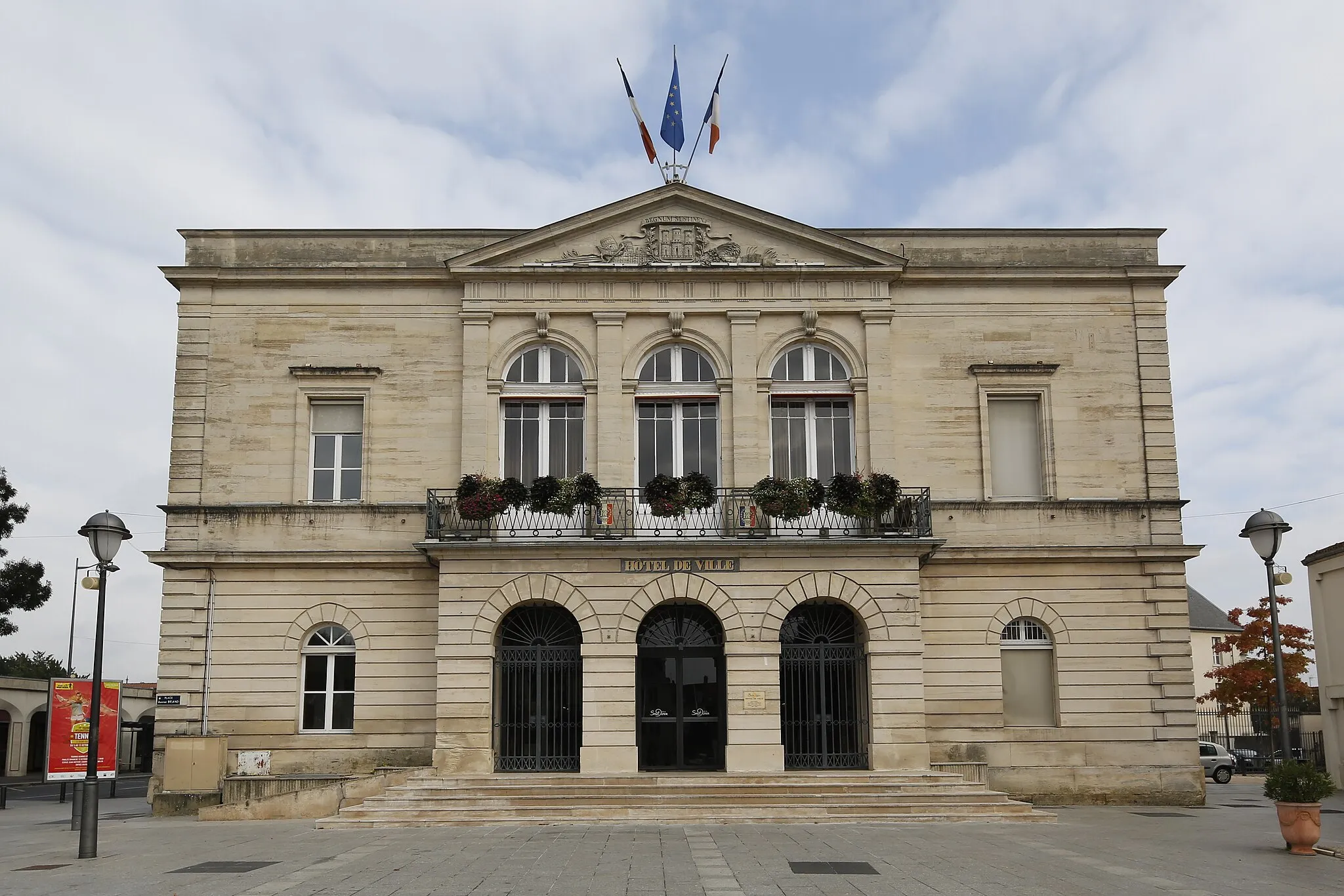 Photo showing: Hôtel de ville de Saint-Dizier.