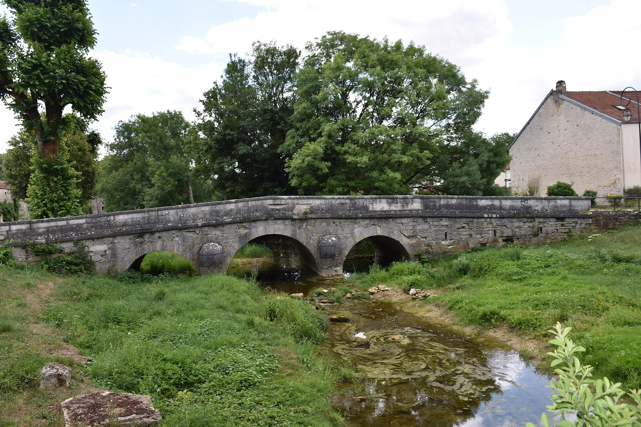 Photo showing: Vieux pont sur La Suize