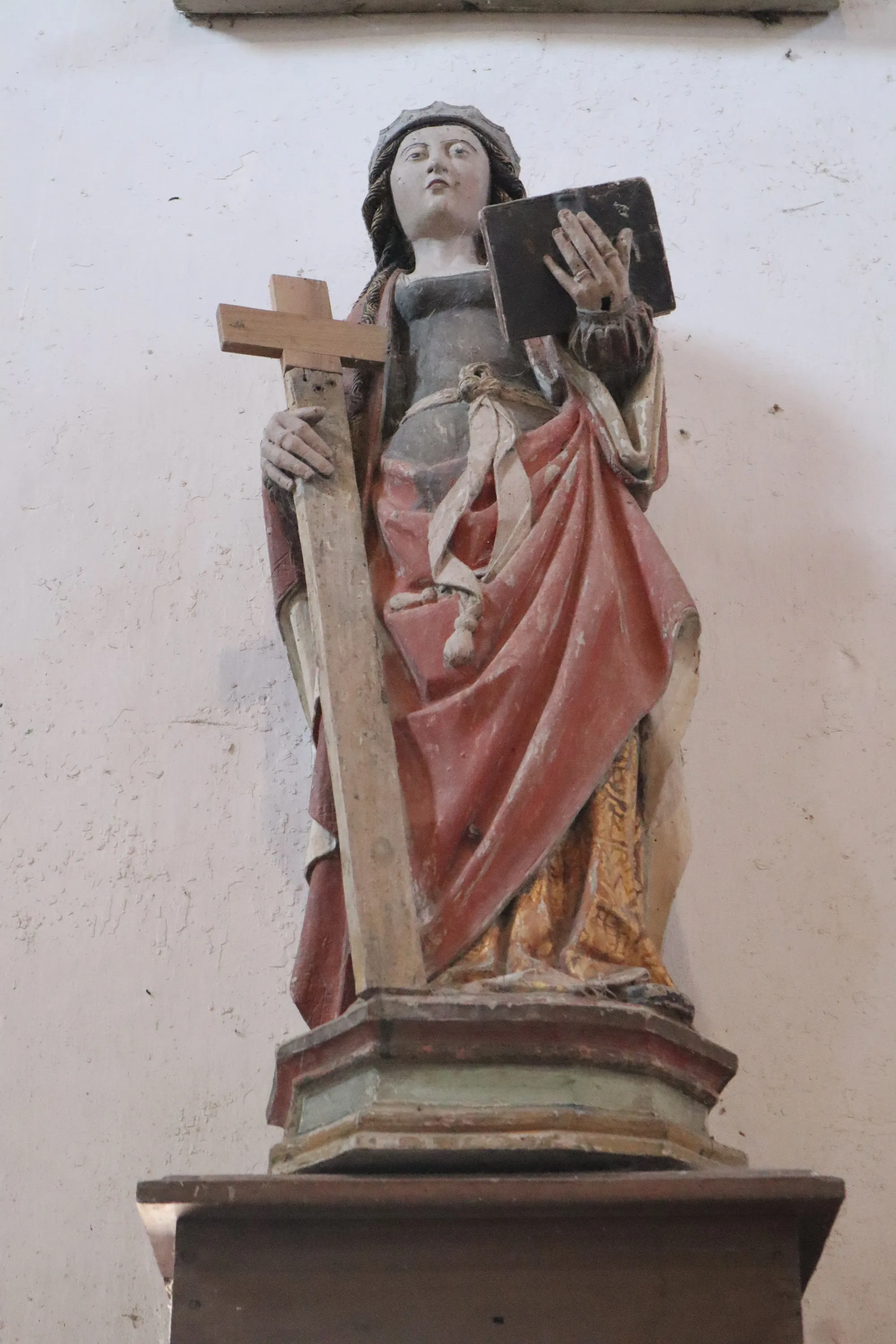 Photo showing: Intérieur de l'église de l'Exaltation-de-la-Sainte-Croix de Bailly-le-Franc (10).