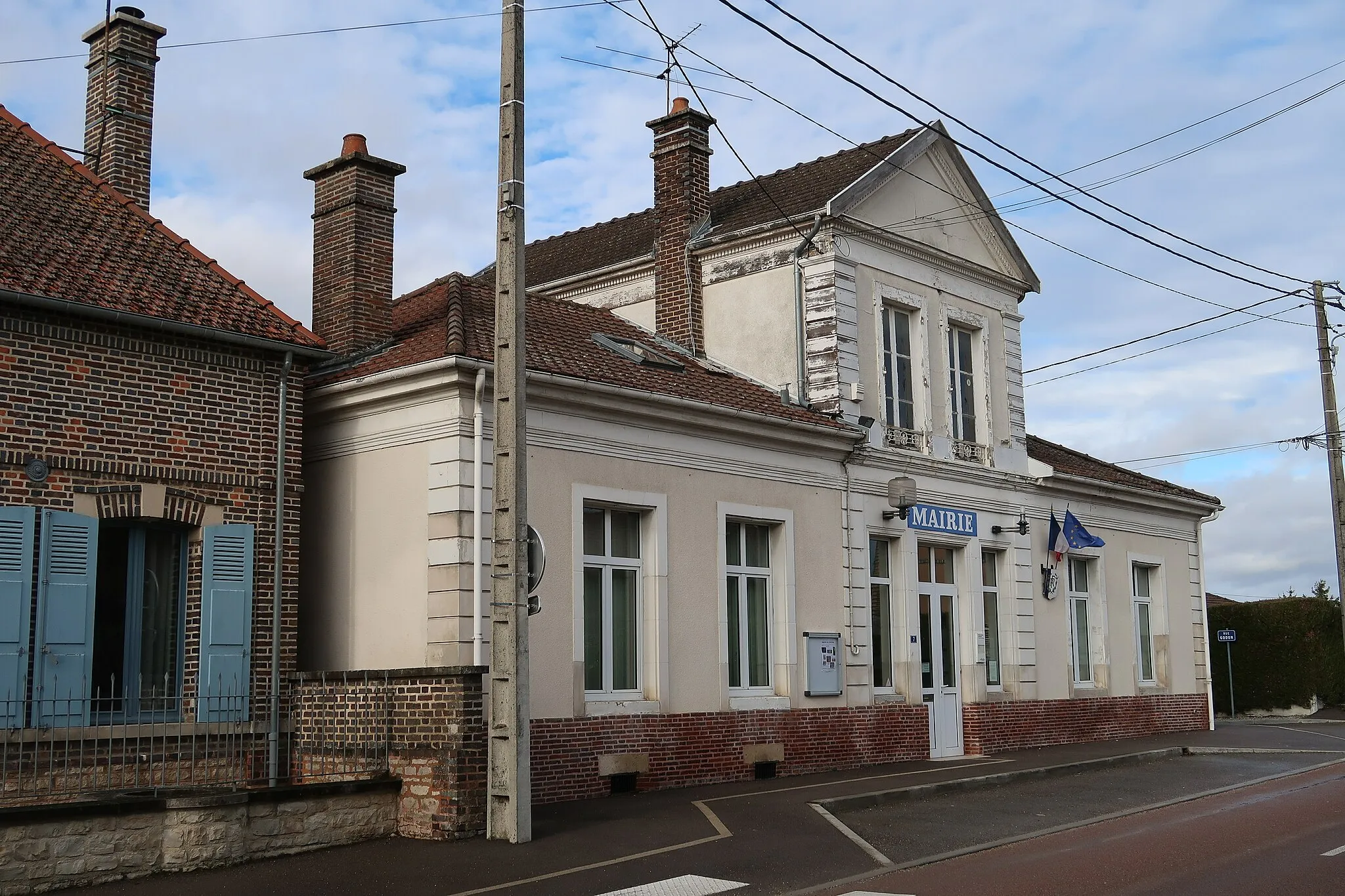 Photo showing: Saint-Benoît-sur-Seine, mairie