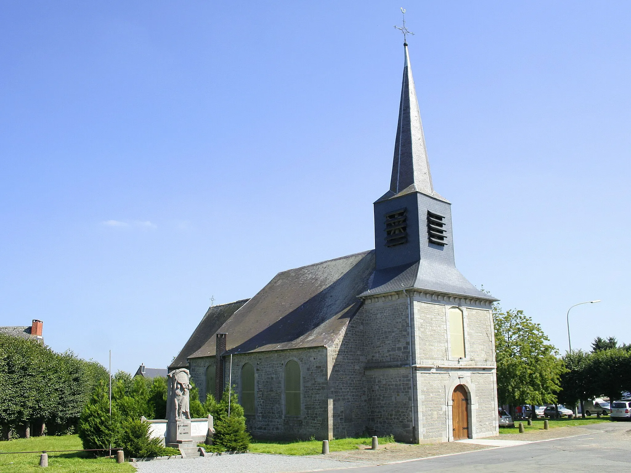 Photo showing: Seloignes (Belgium), St Nicholas church.