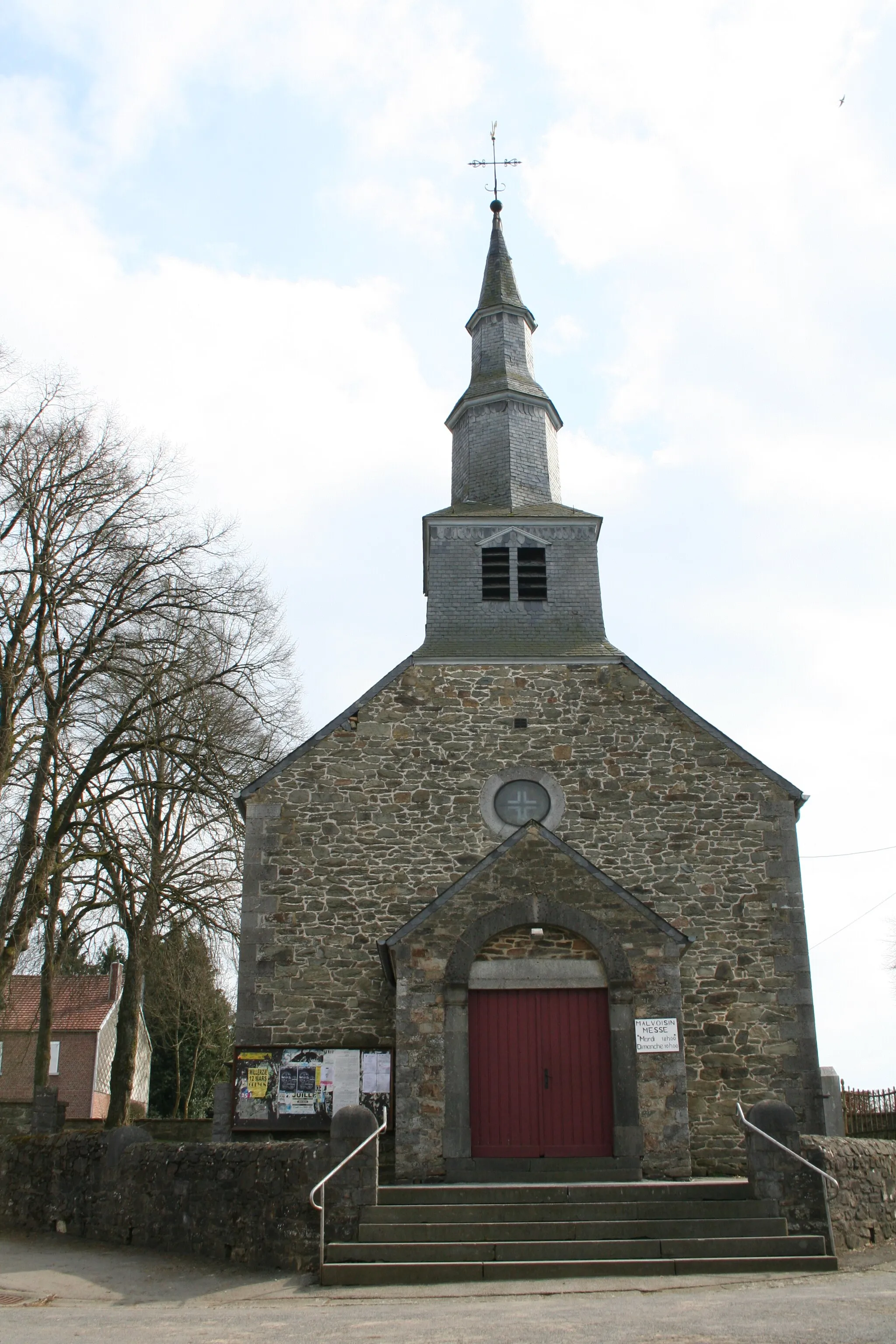 Photo showing: Malvoisin (Belgium),  the St. Hilarius chapel (1840).