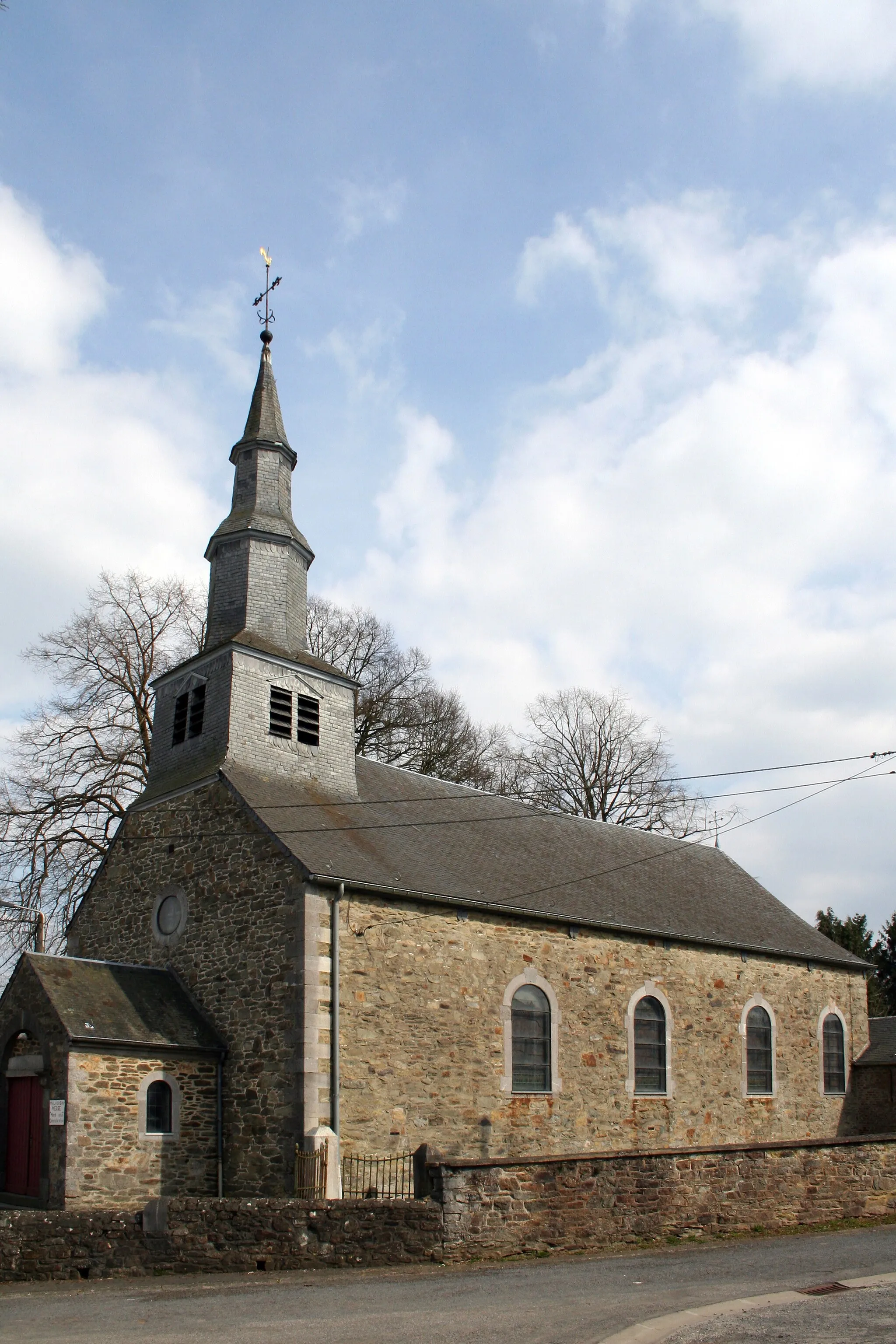 Photo showing: Malvoisin (Belgium), the Saint Hilary’s chapel  (1840).