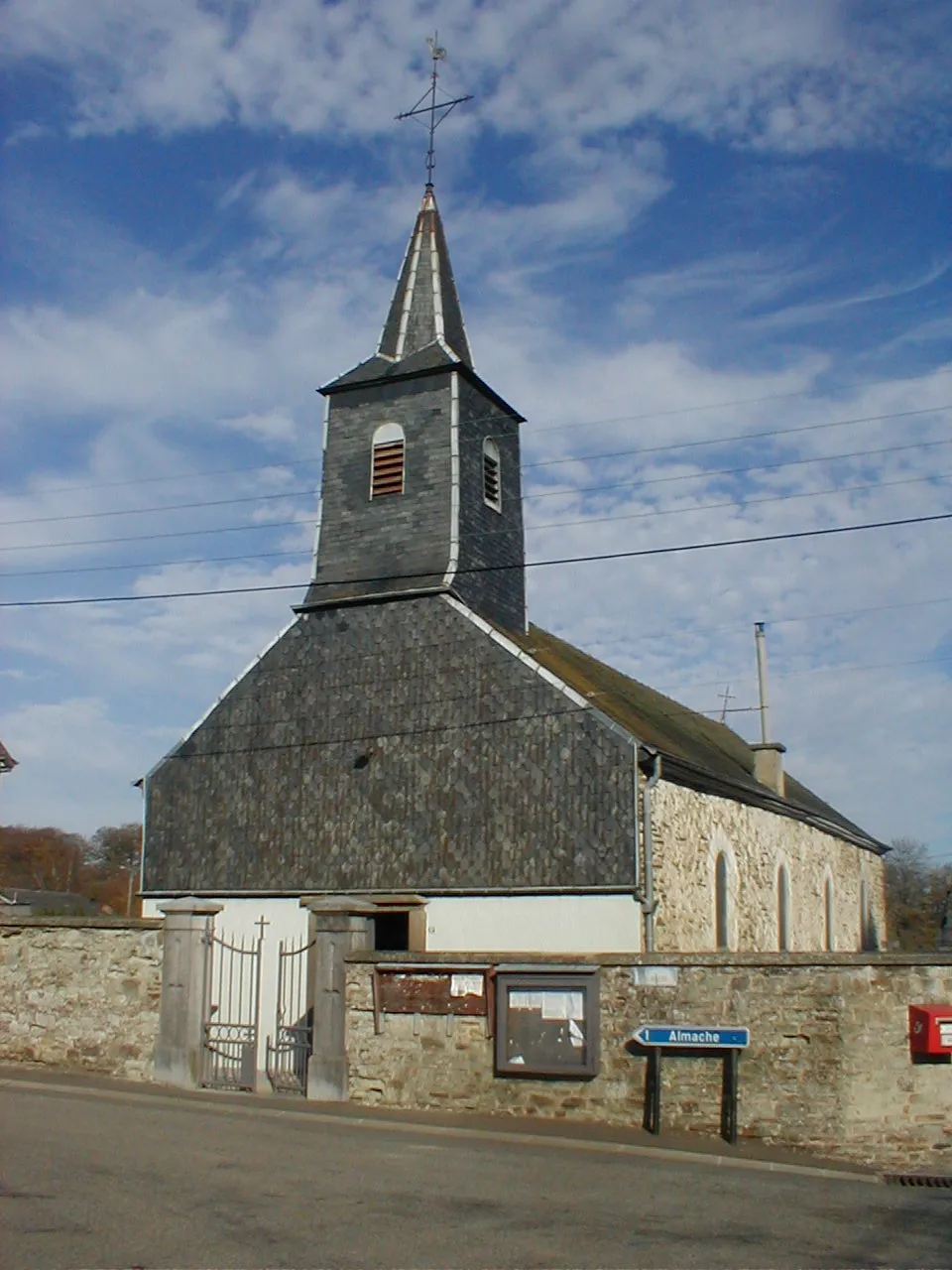 Photo showing: Chapelle Saint-Hubert in Plainevaux, a village in Nollevaux