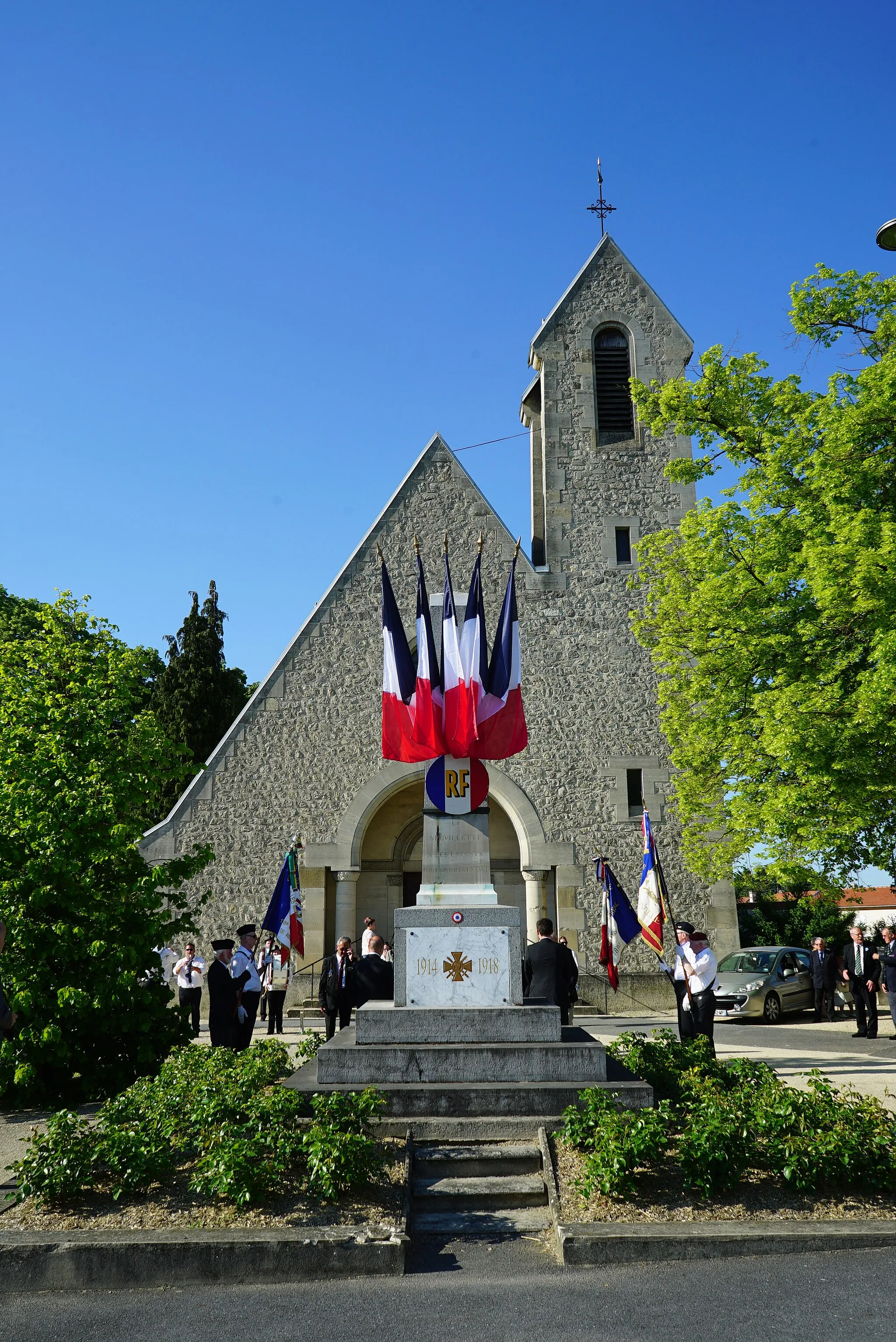 Photo showing: commémorations du 8 mai 2018.
