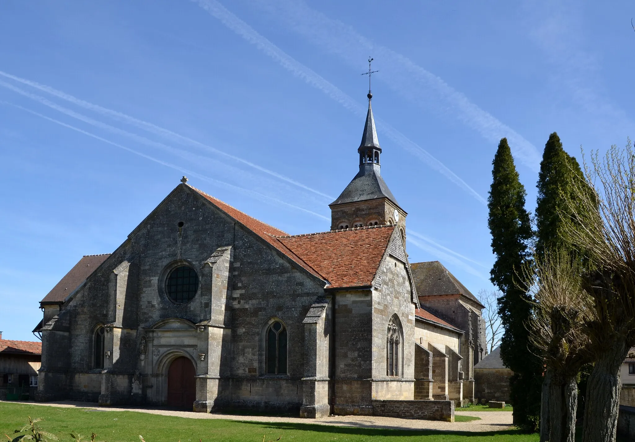 Photo showing: Church of Ceffonds, Haute-Marne, Champagne, France