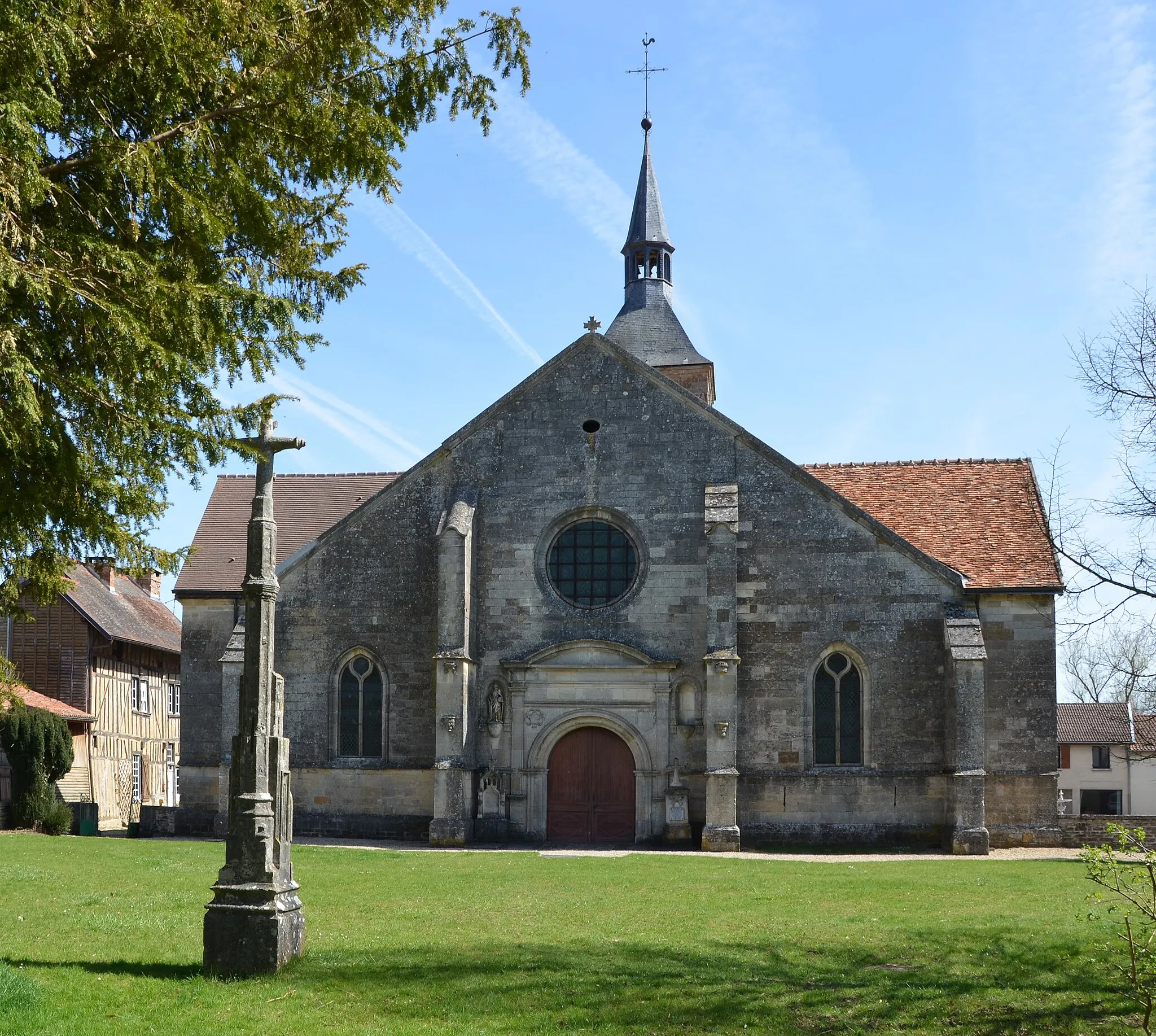 Photo showing: Church of Ceffonds, Haute-Marne, Champagne, France