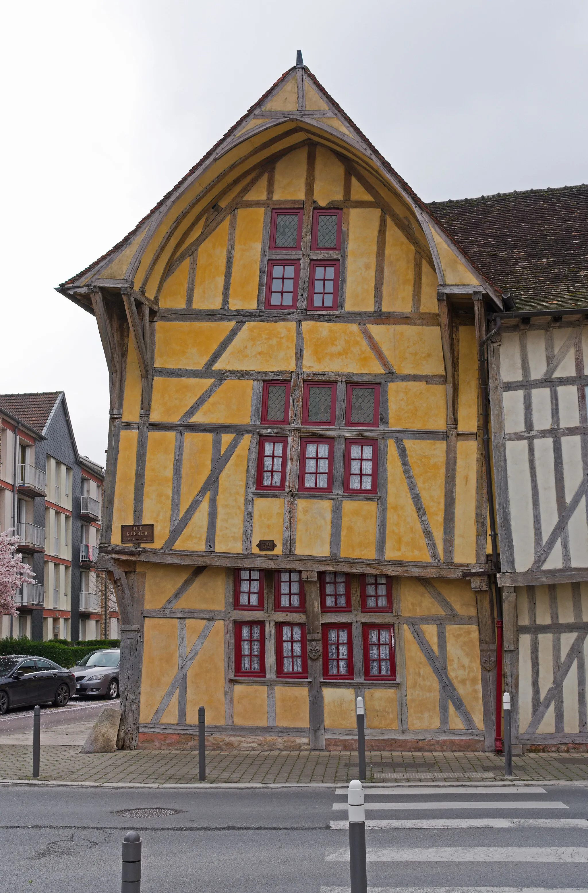 Photo showing: Maison du Dauphin seen from the north, Troyes, Aube, France