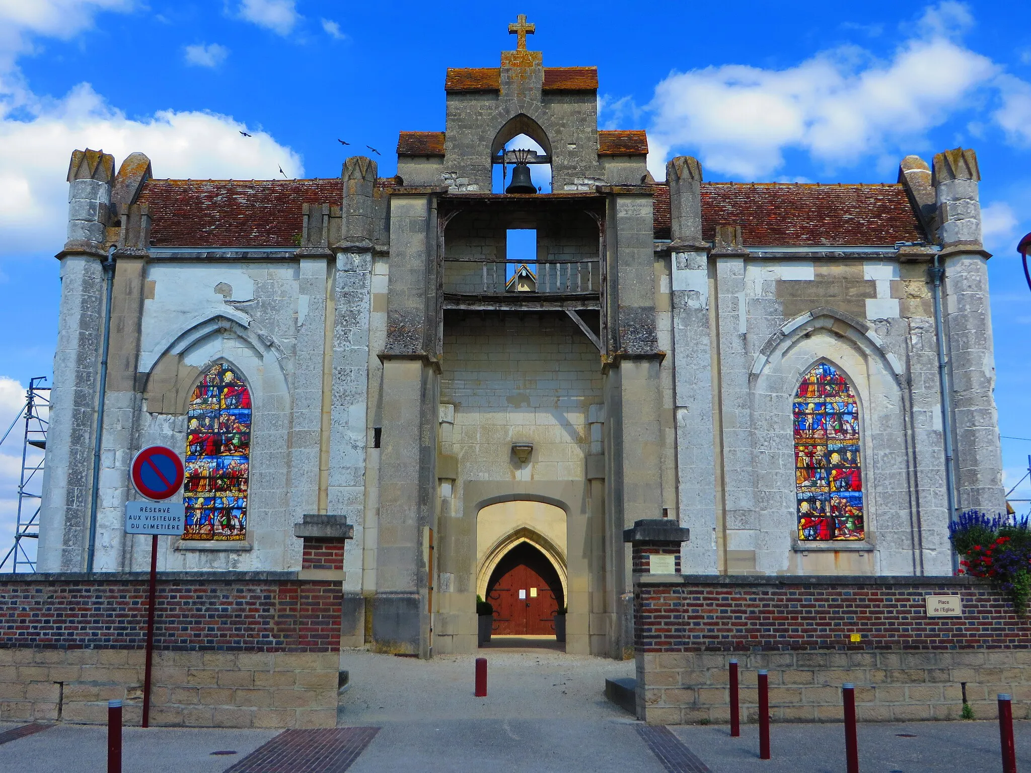 Photo showing: Saint Germain eglise (porte devant)