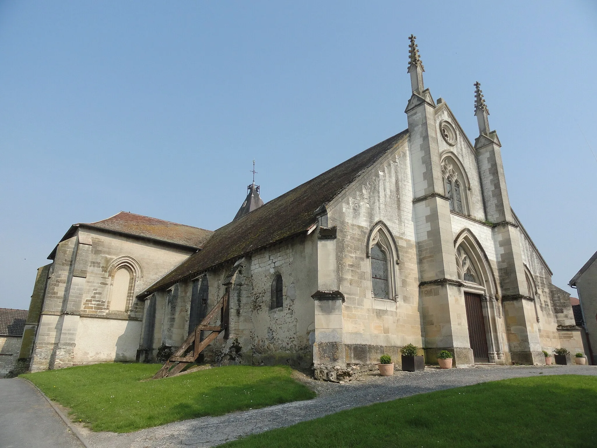 Photo showing: Church of Bisseuil (Marne)