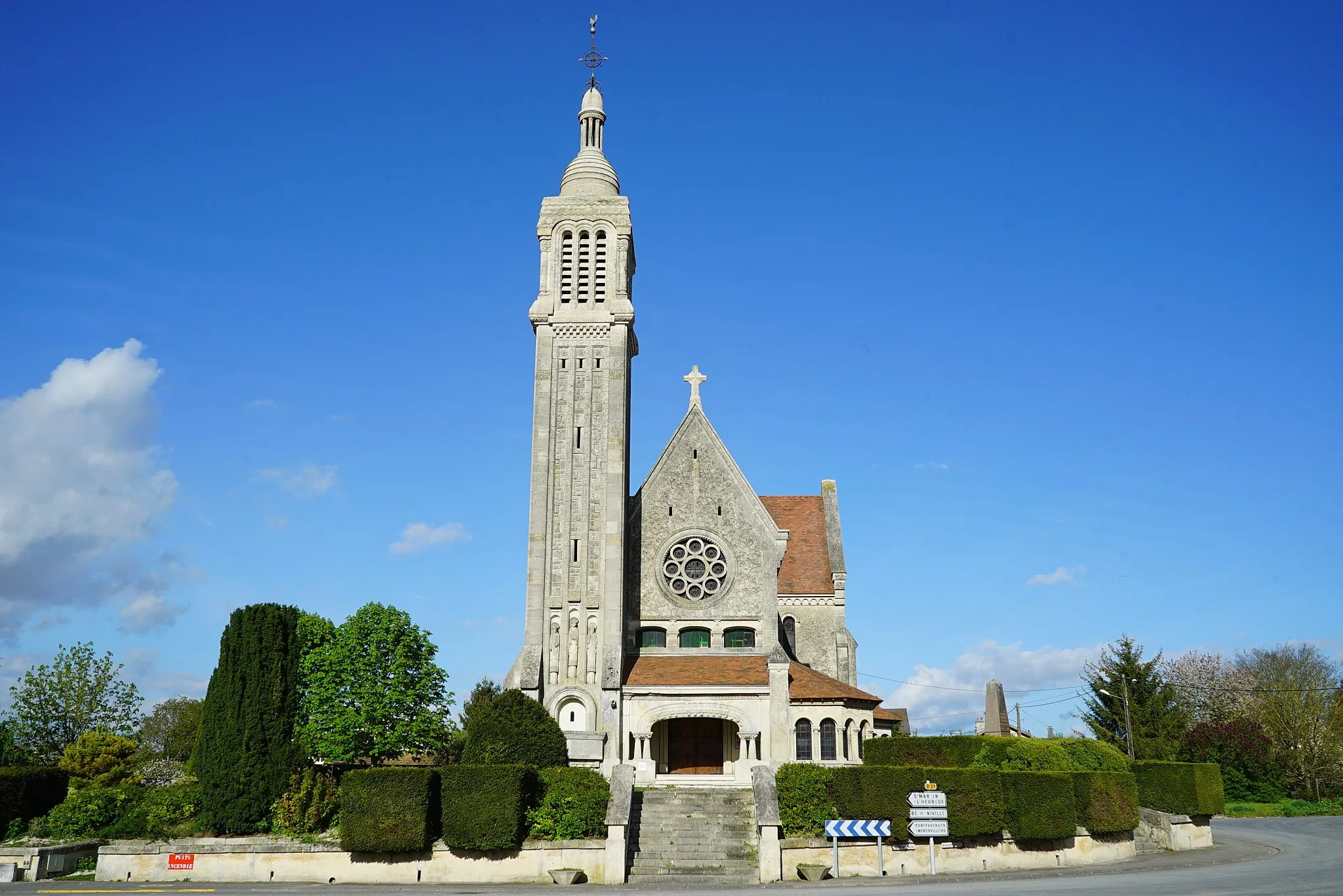 Photo showing: à l'occasion du "centenaire de la bataille des monts de champagne".