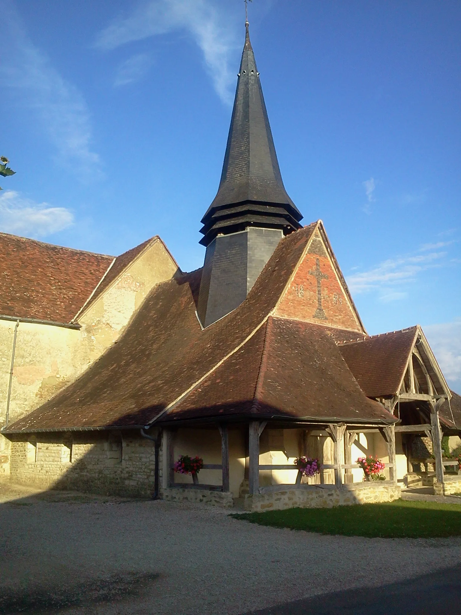 Photo showing: This building is indexed in the base Mérimée, a database of architectural heritage maintained by the French Ministry of Culture, under the reference PA00078195 .