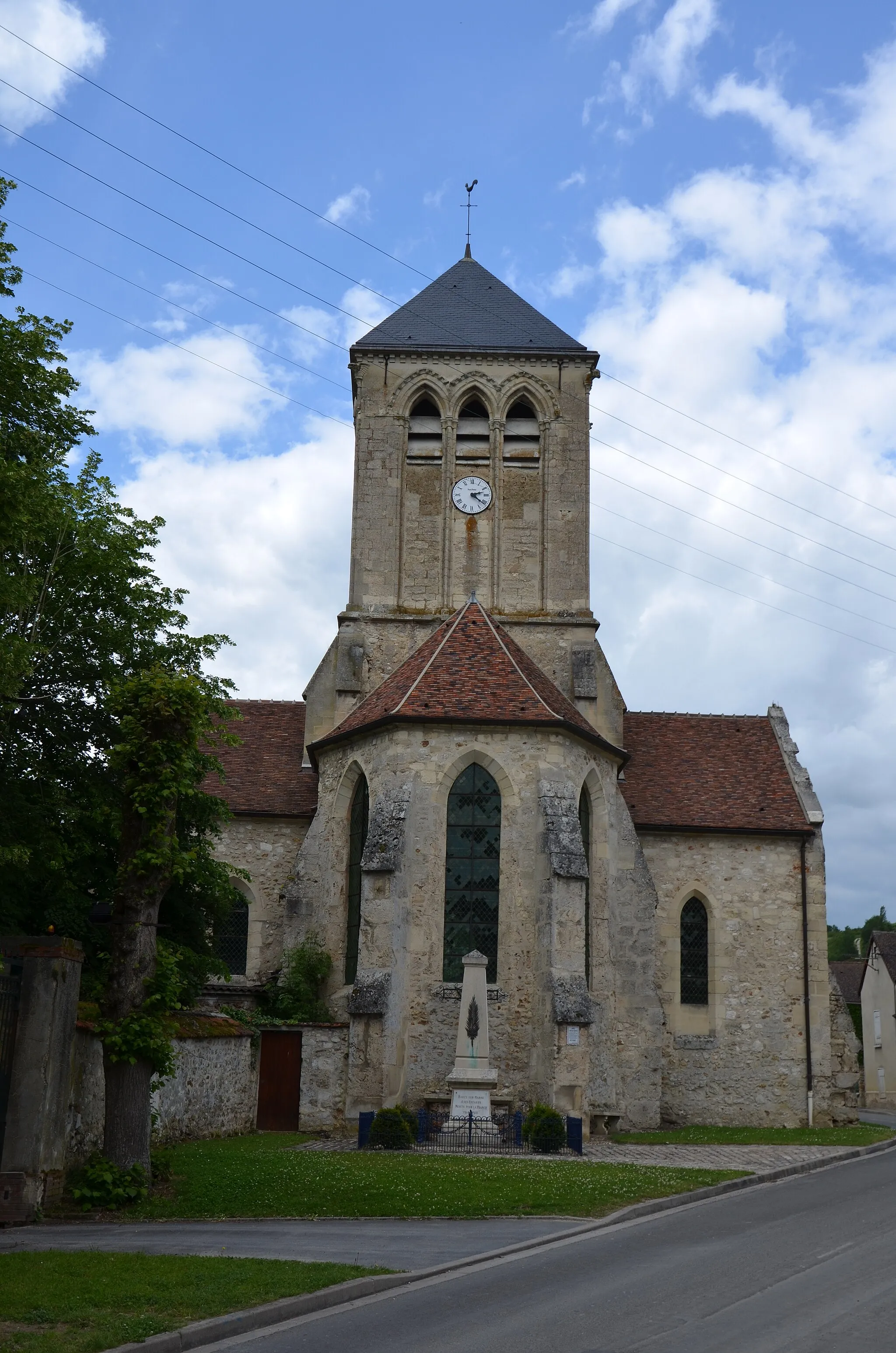 Photo showing: Eglise de Barzy sur Marne, Aisne, France