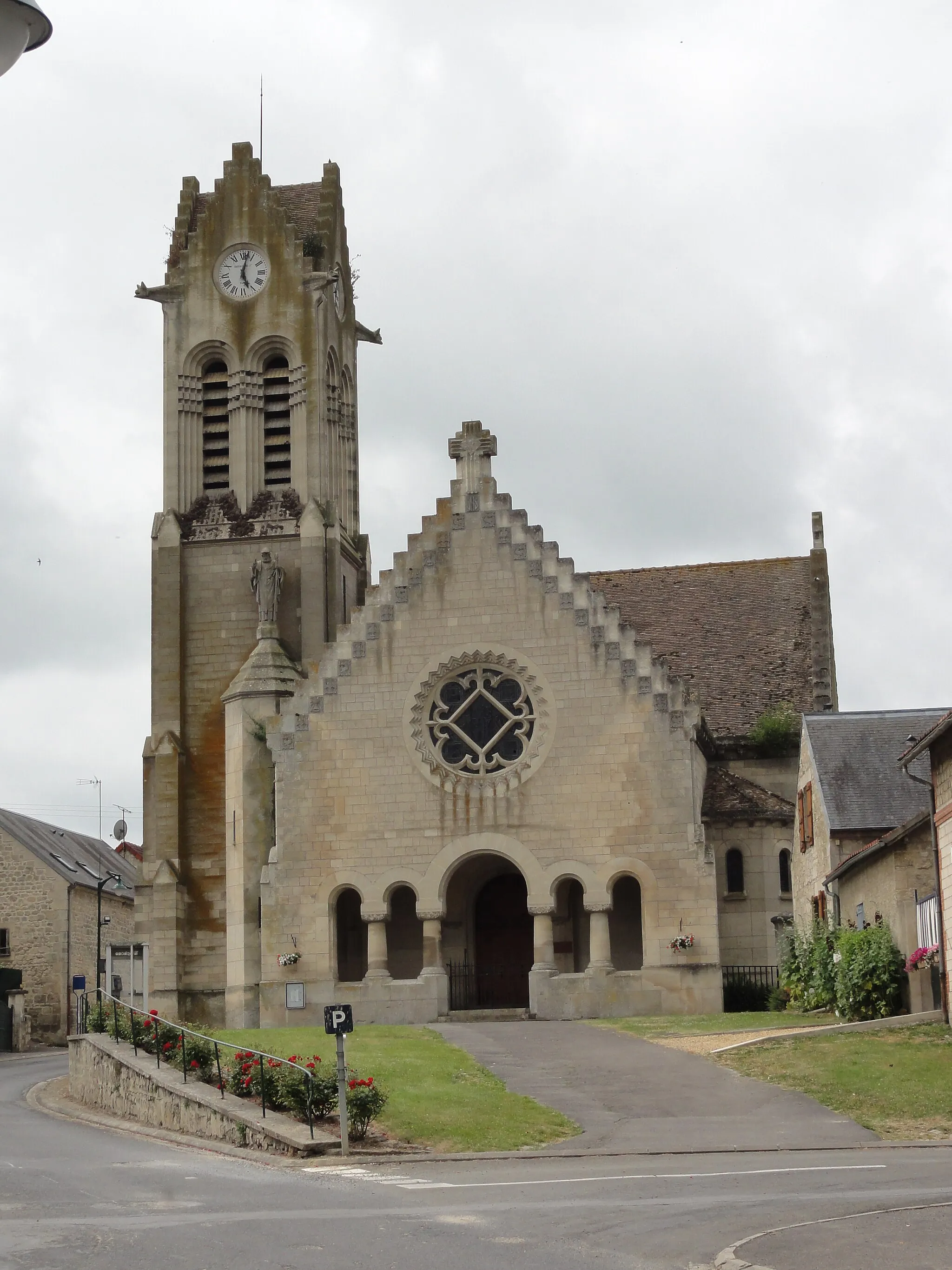 Photo showing: Ciry-Salsogne (Aisne) église Saint-Martin