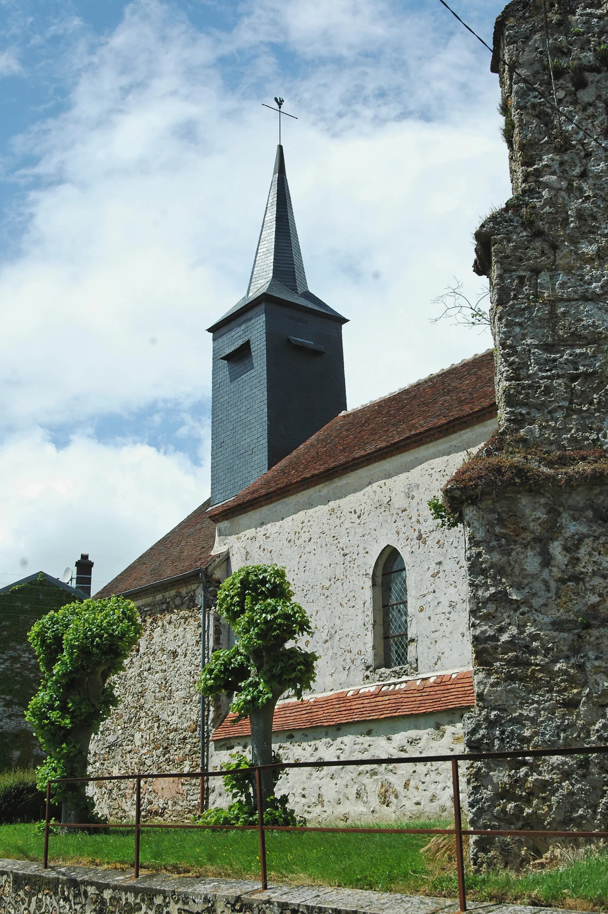Photo showing: Église de Fontenelle-en-Brie.