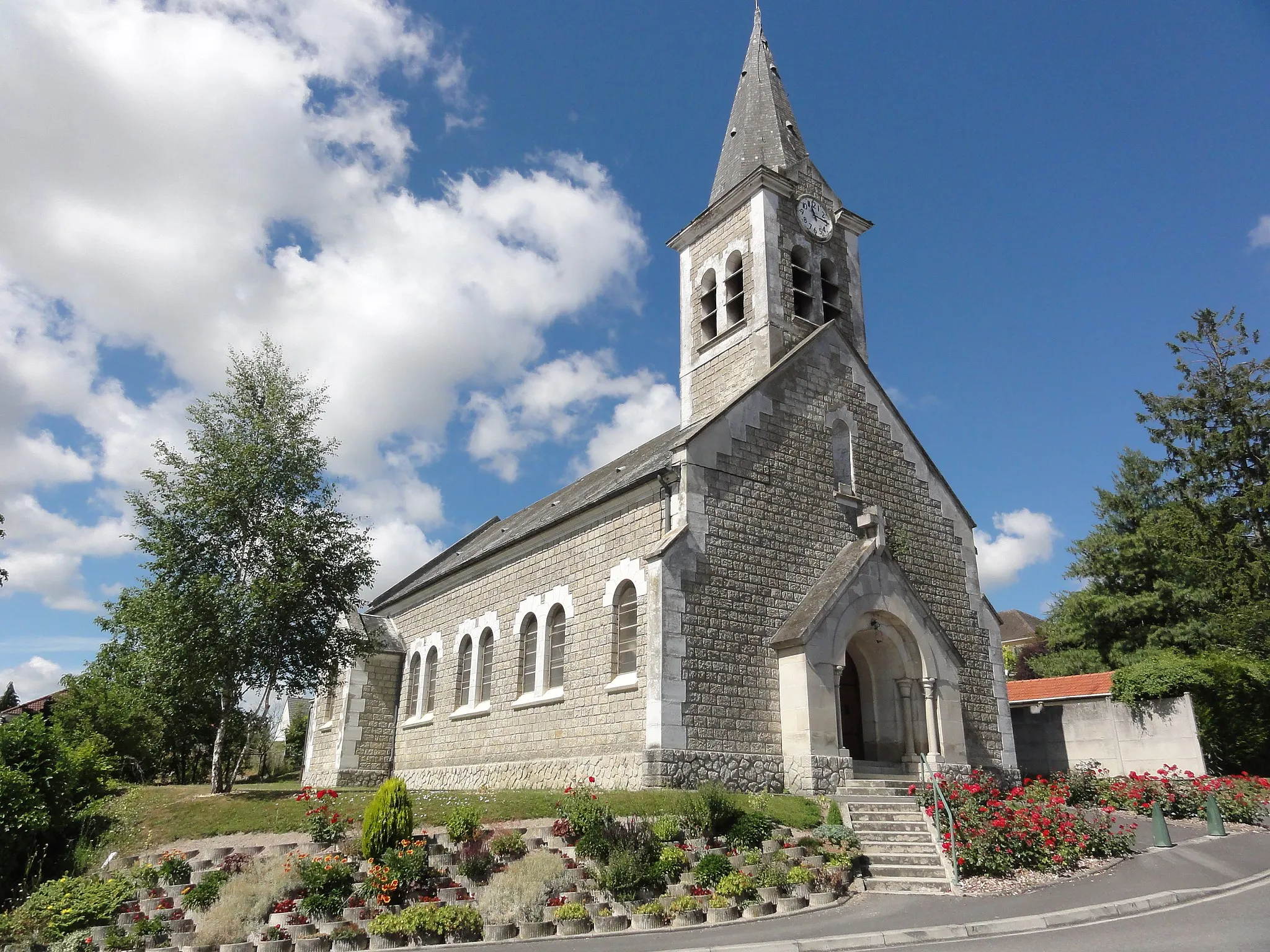 Photo showing: Évergnicourt (Aisne) église Saint-Pierre