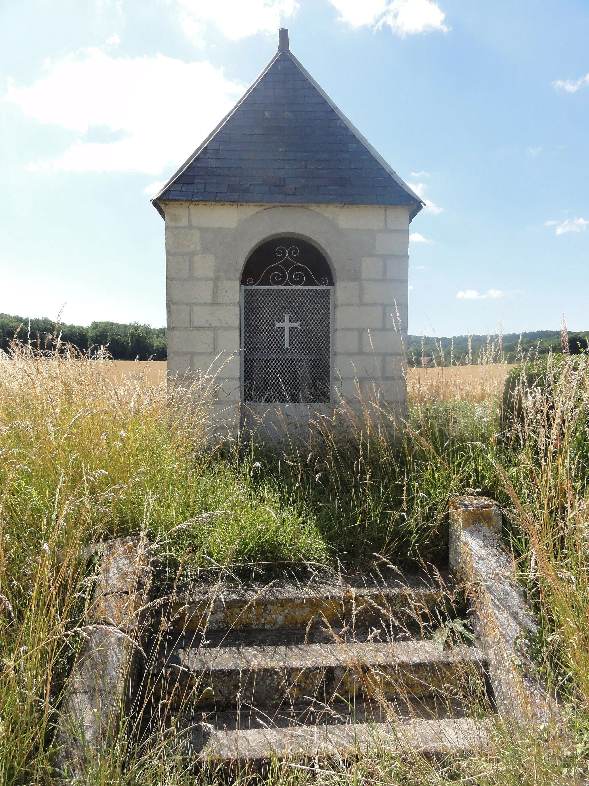 Photo showing: Goudelancourt-lès-Berrieux (Aisne) oratoire