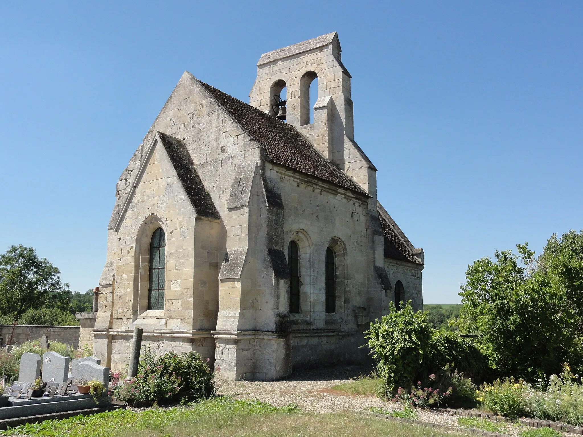 Photo showing: Merval (Aisne) église