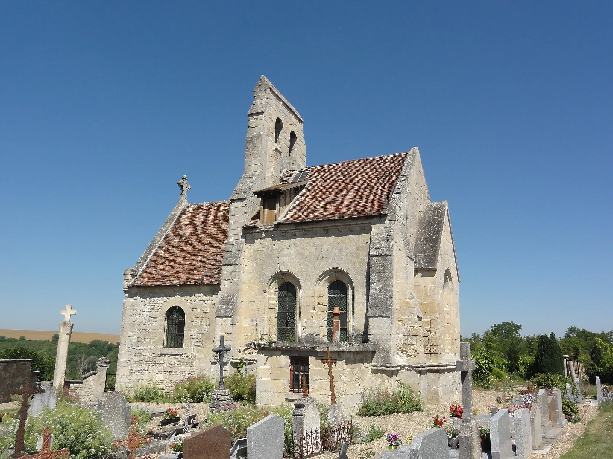 Photo showing: Merval (Aisne) église