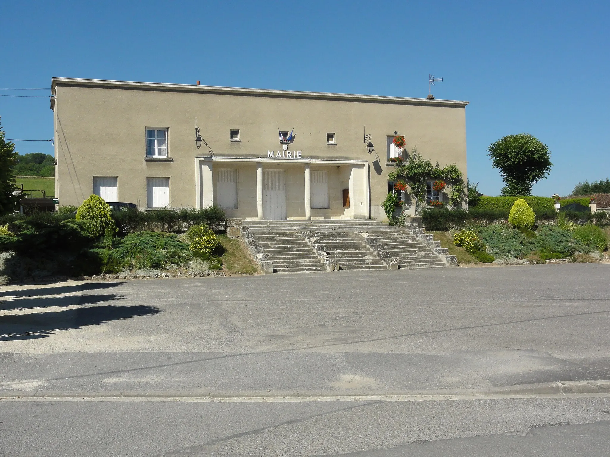 Photo showing: Maizy (Aisne) mairie