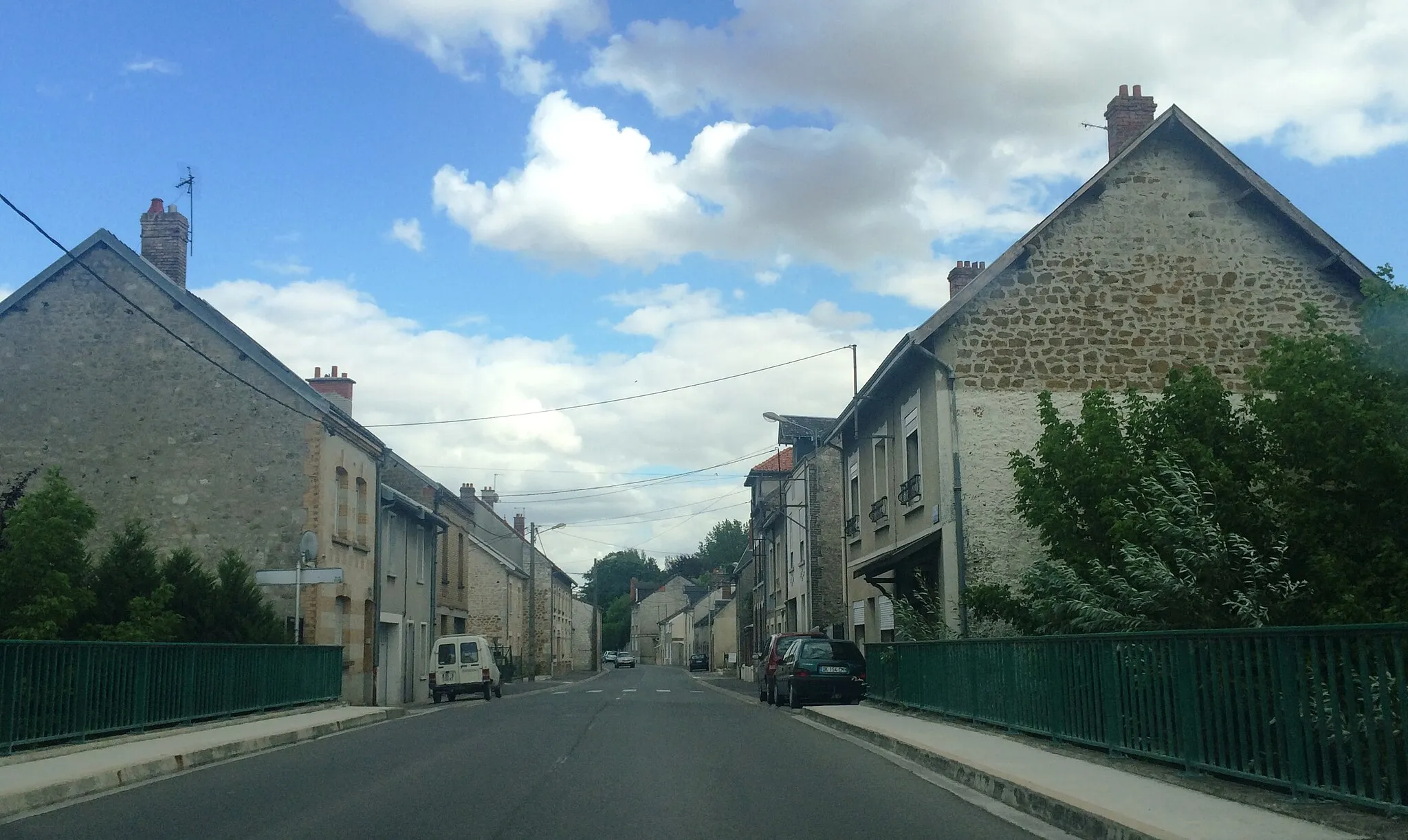 Photo showing: View from the small town of Neufchatel in Northern France / Aisne / Champagne area.