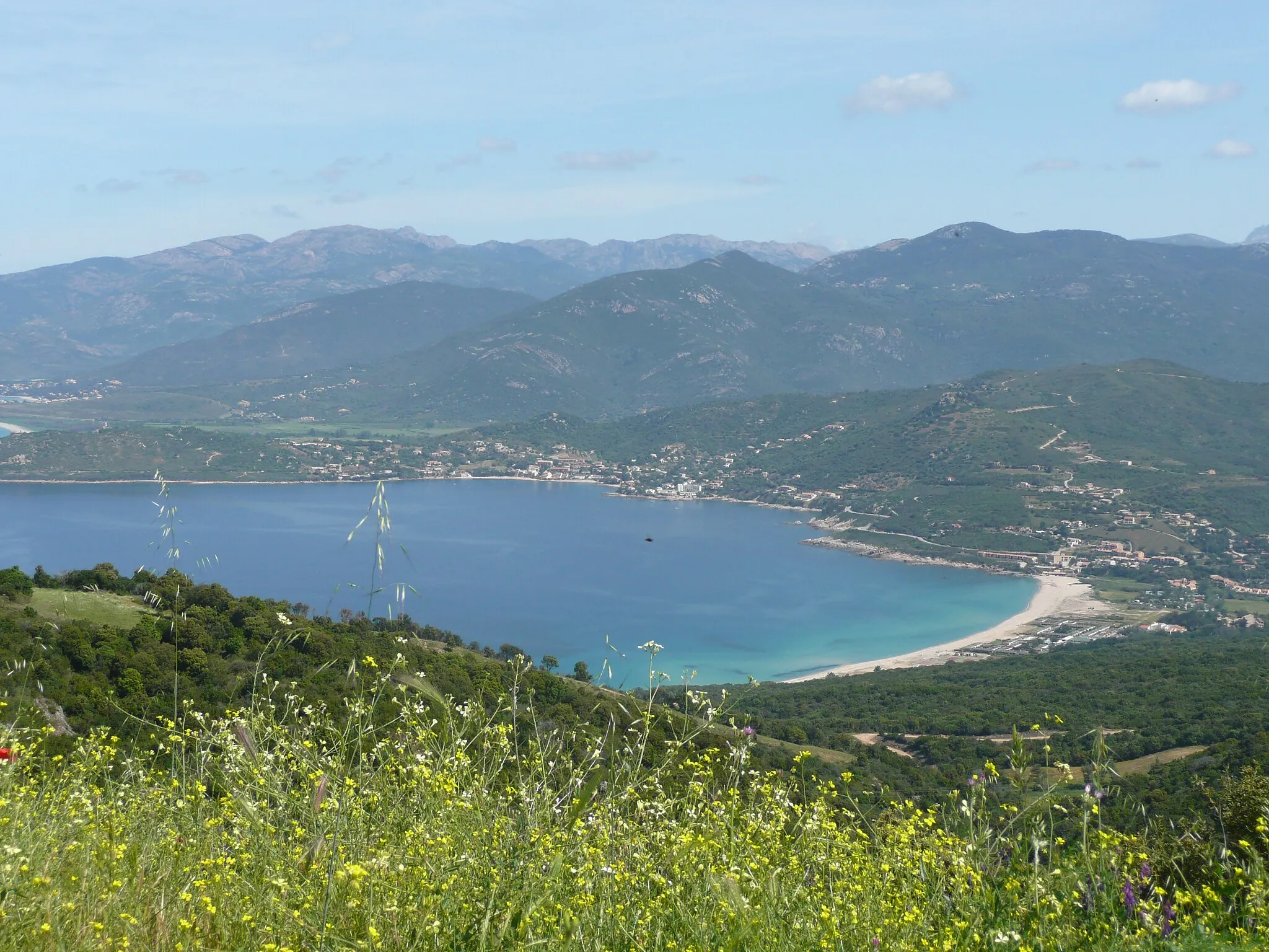 Photo showing: View to Tiuccia  - Depart Parapentes