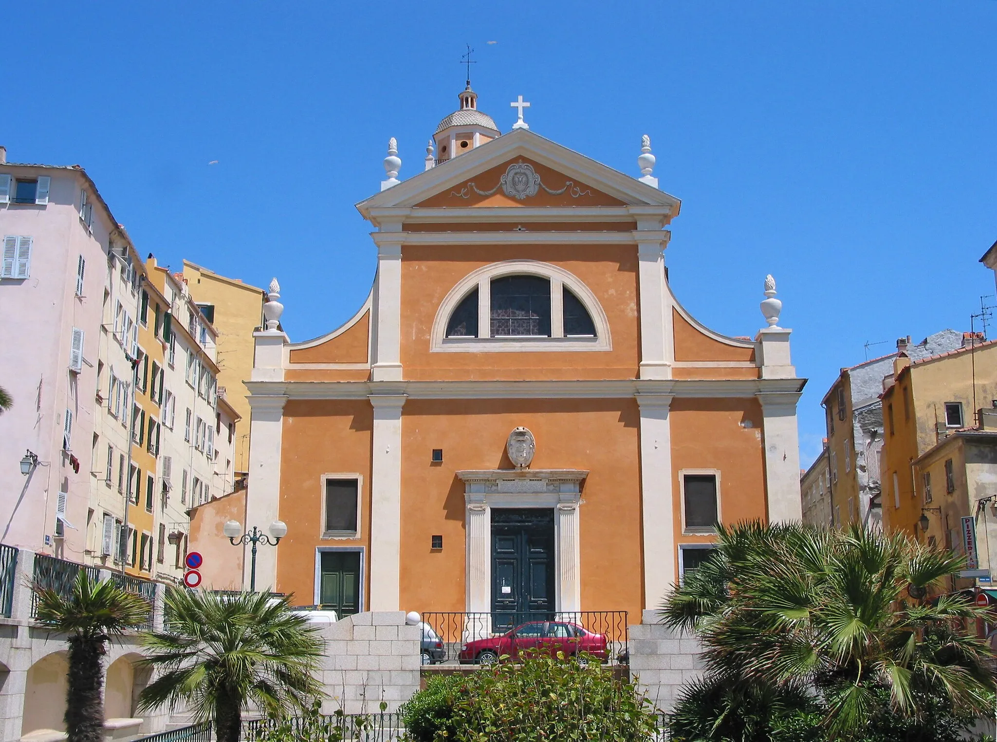 Photo showing: Ajaccio France (Corse-du-Sud), the Santa-Maria-Assunta cathedral (1582-1893 - Giacomo Della Porta).