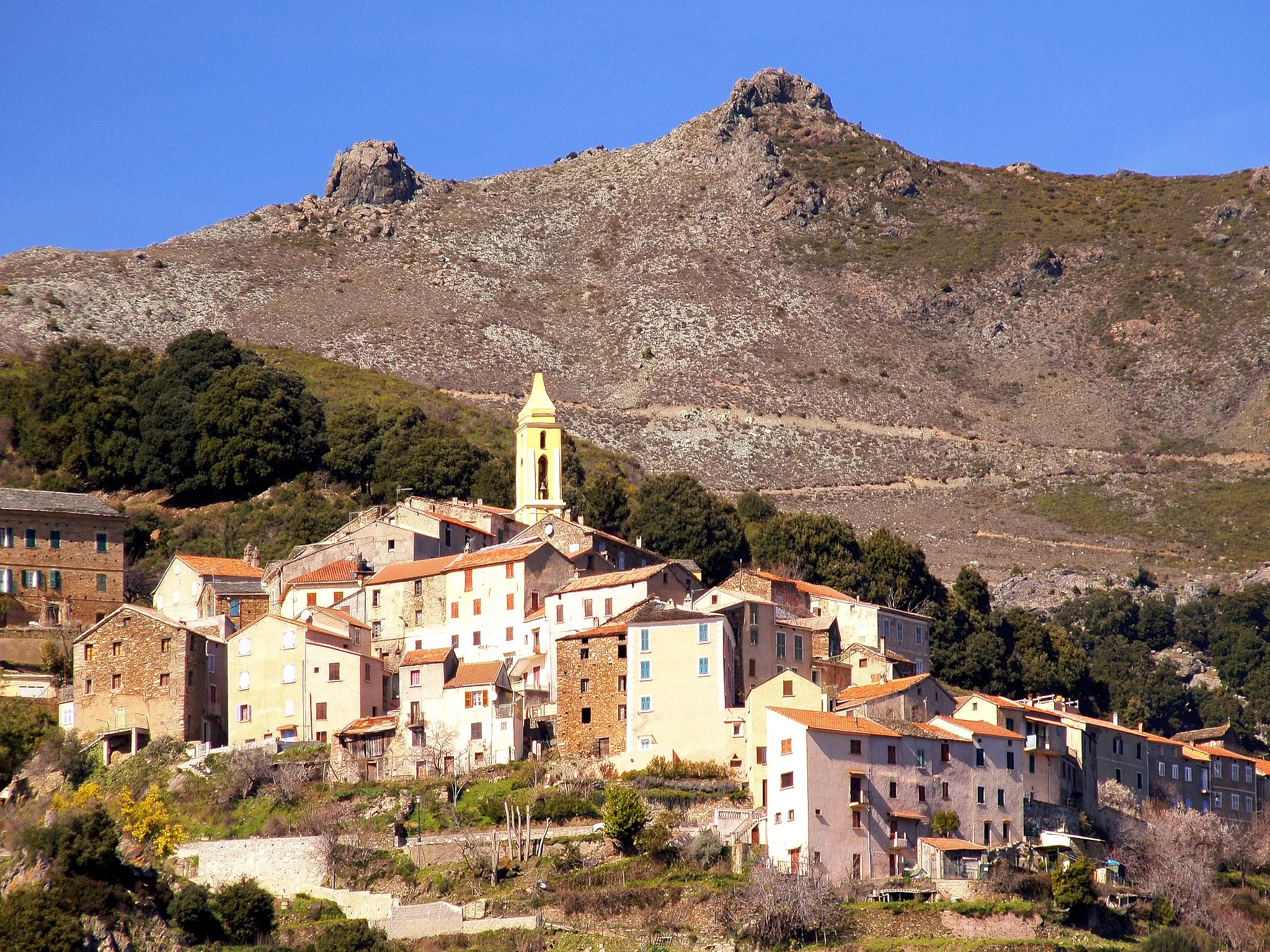 Photo showing: Lento, Costiera (Corse) - Le village