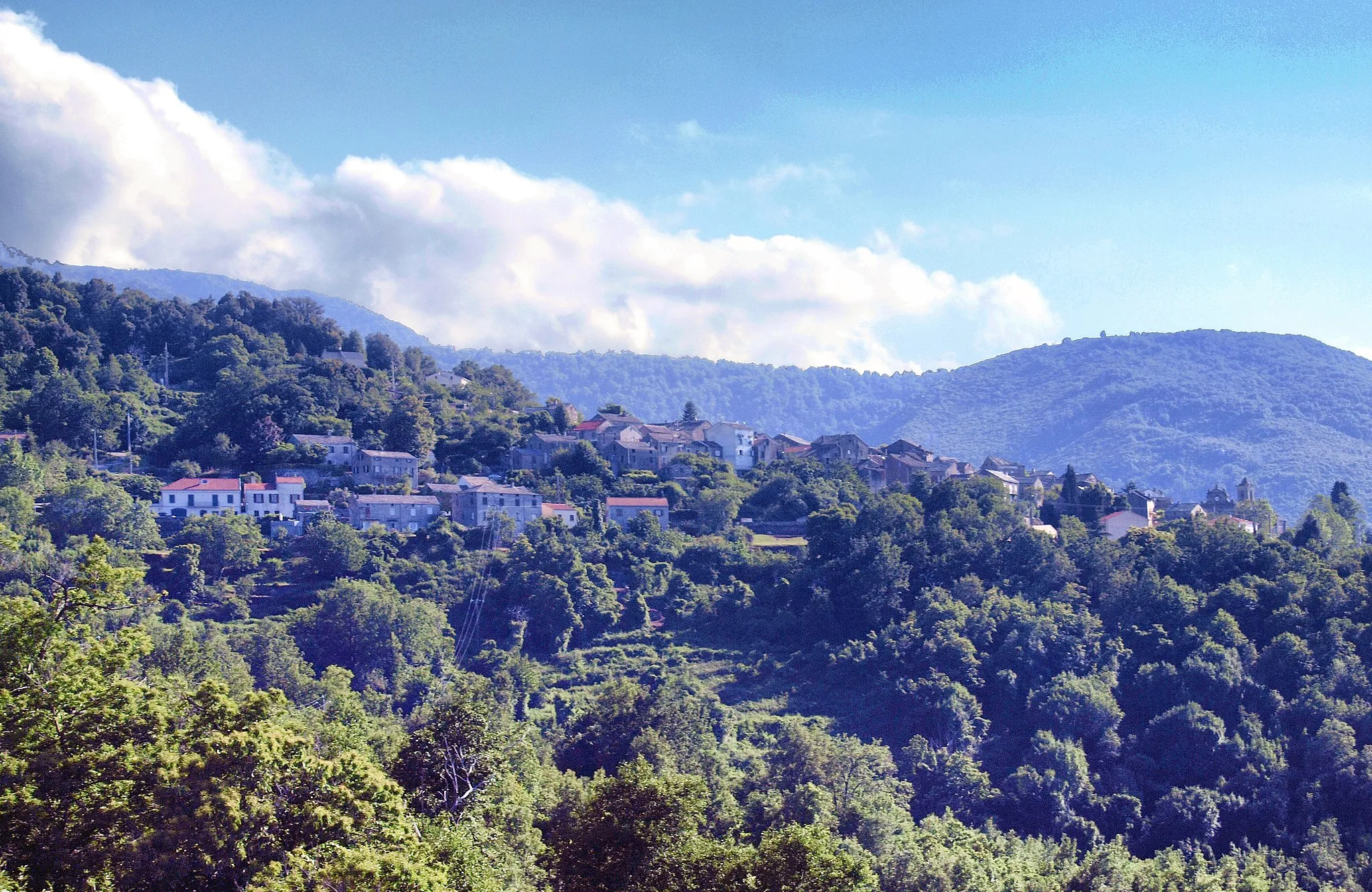 Photo showing: Rutali, Nebbio (Corse) - Vue du village