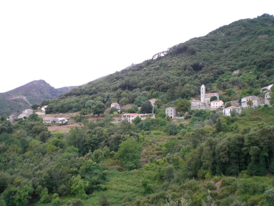 Photo showing: village Loreto di Tallano