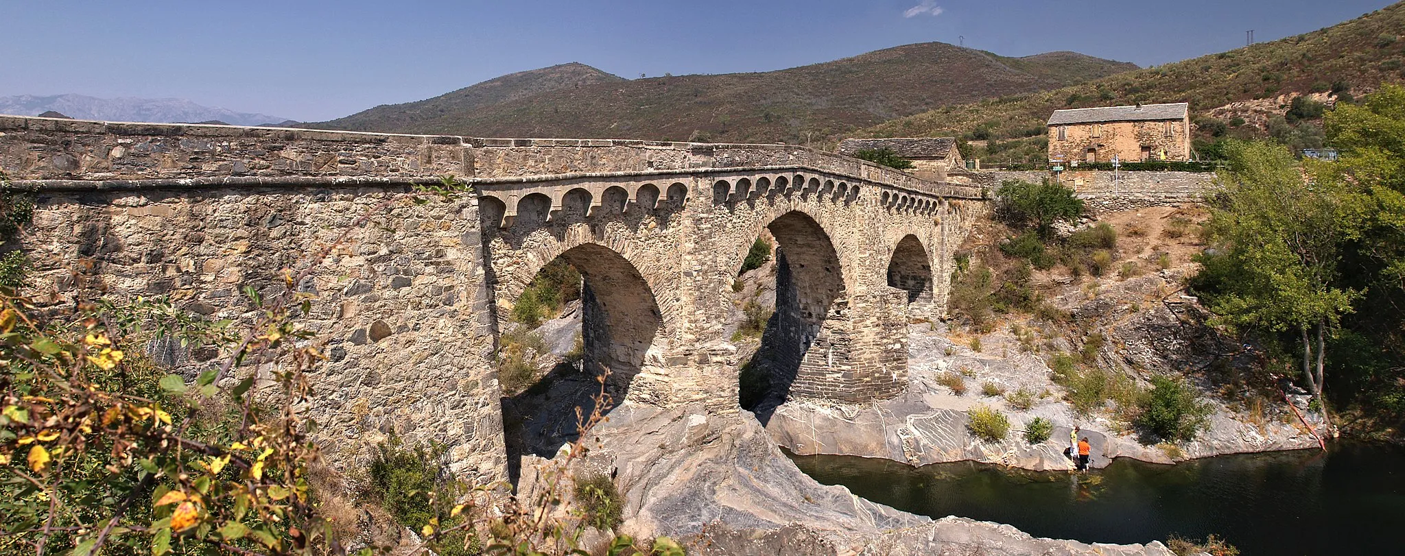 Photo showing: Altiani (Corsica) - Pont génois (MH)