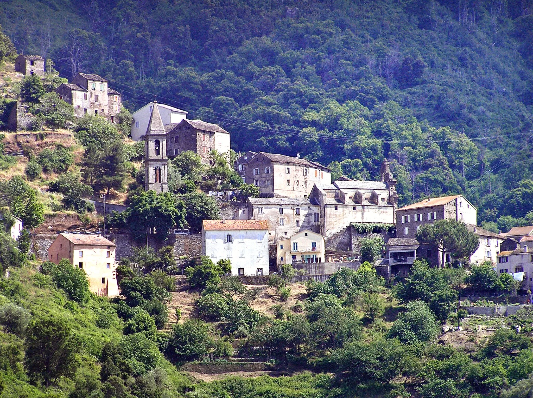 Photo showing: Prunelli-di-Casacconi, Casacconi (Corse) - Vue du village