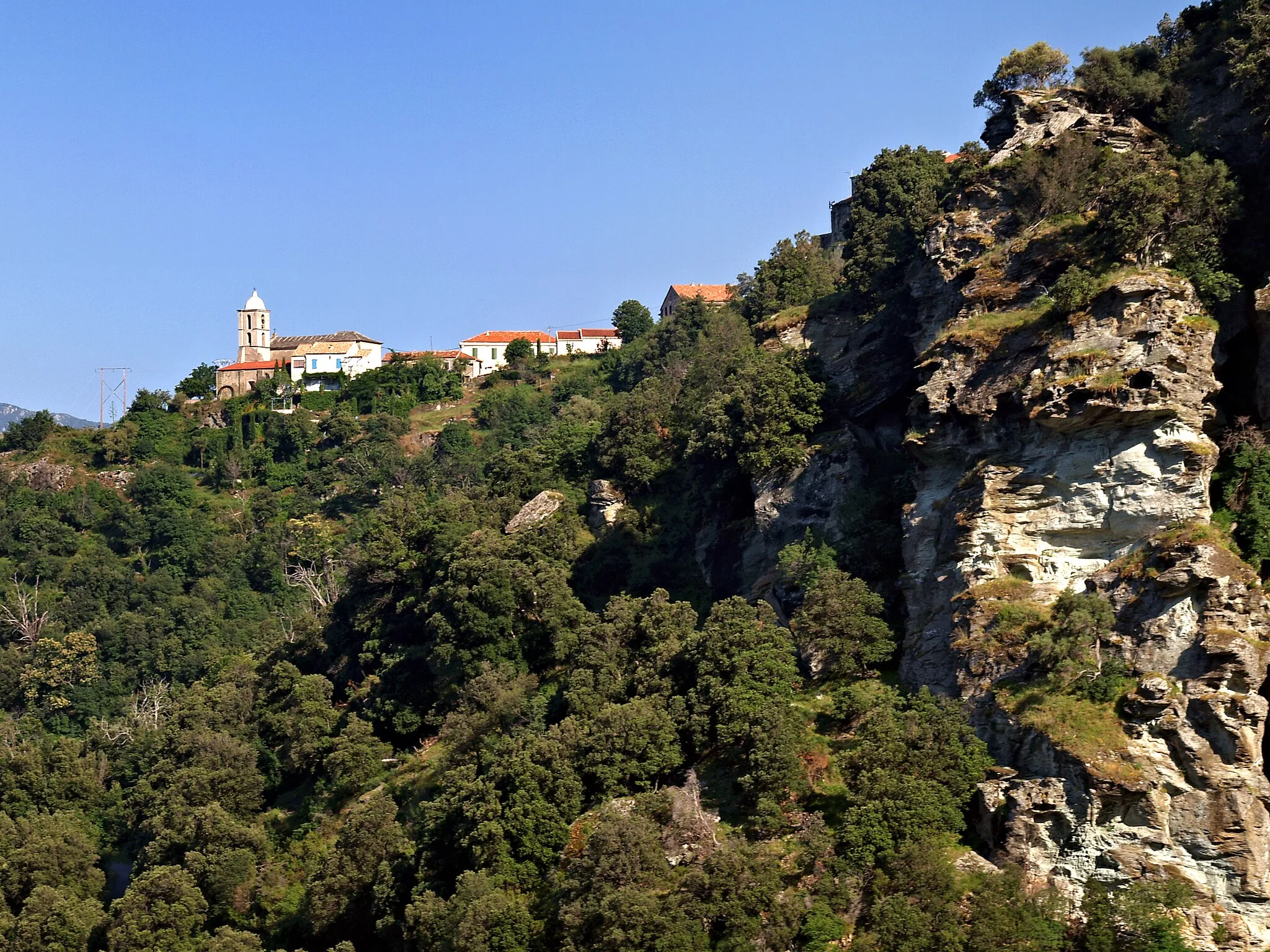 Photo showing: San-Gavino-di-Tenda (Corsica) - Vue du village