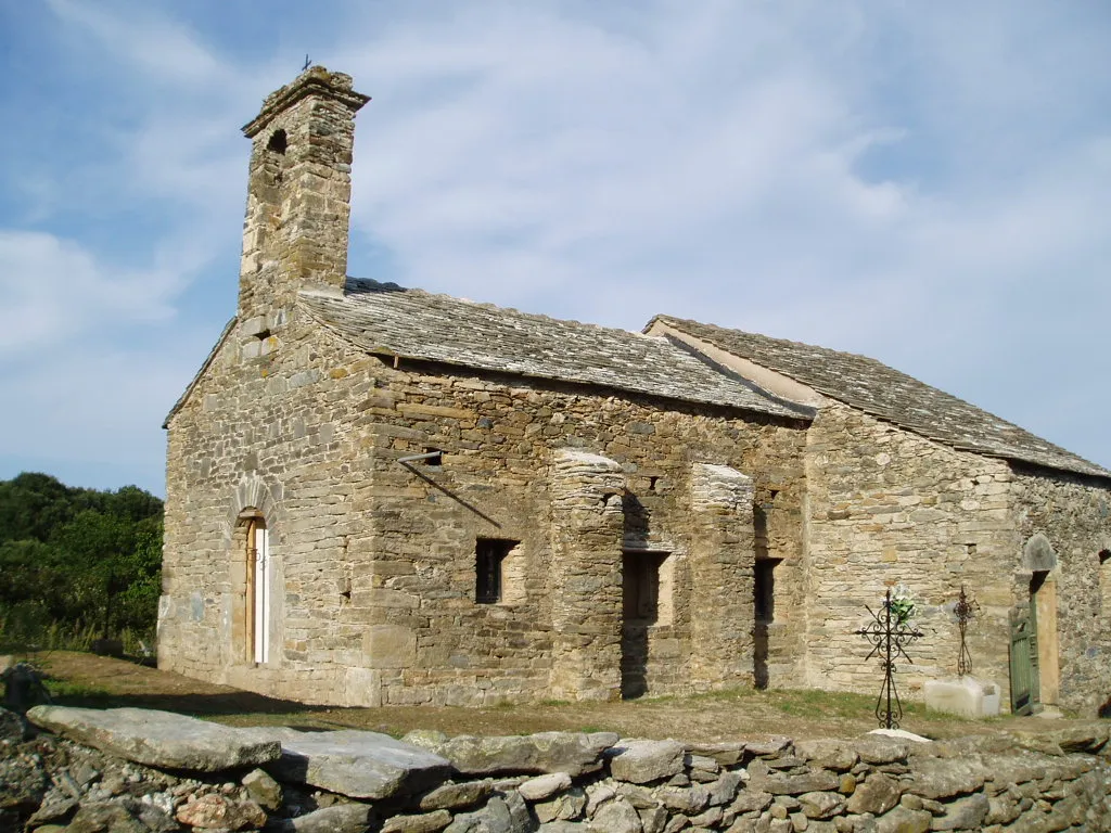 Photo showing: Die Kapelle Santa Cristina bei Cervione auf Korsika