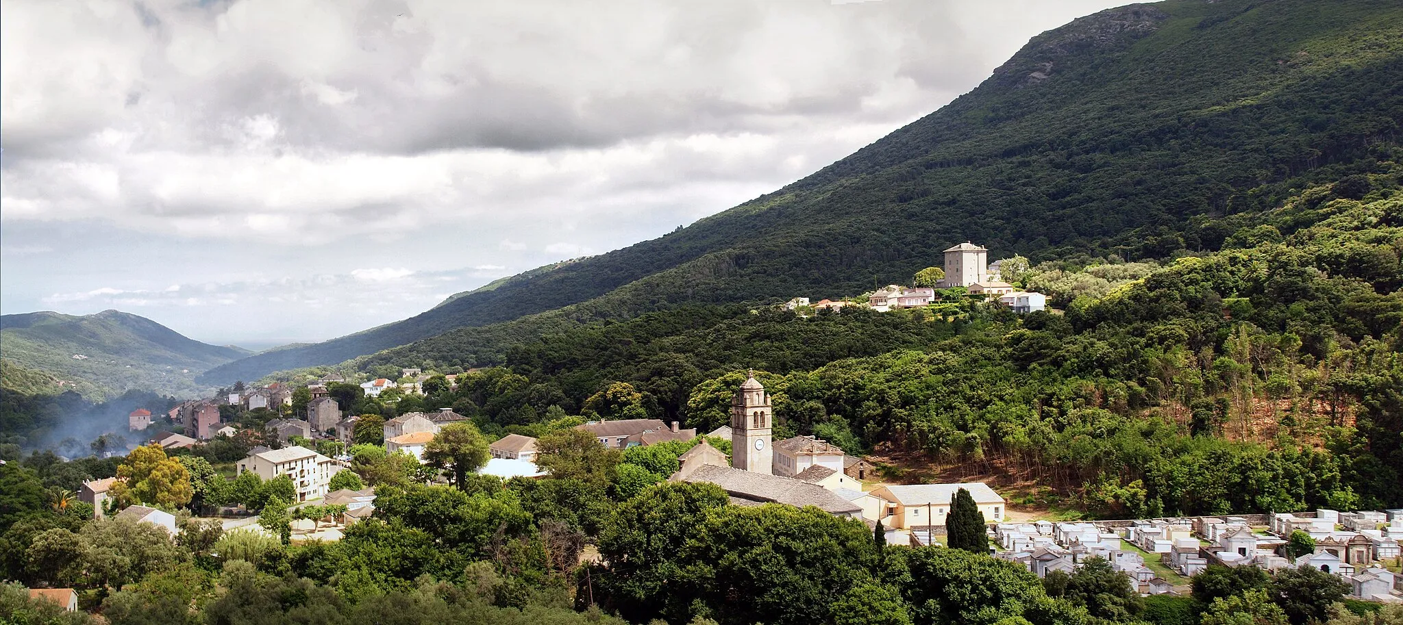 Photo showing: Luri (Corse) - Panorama de Luri