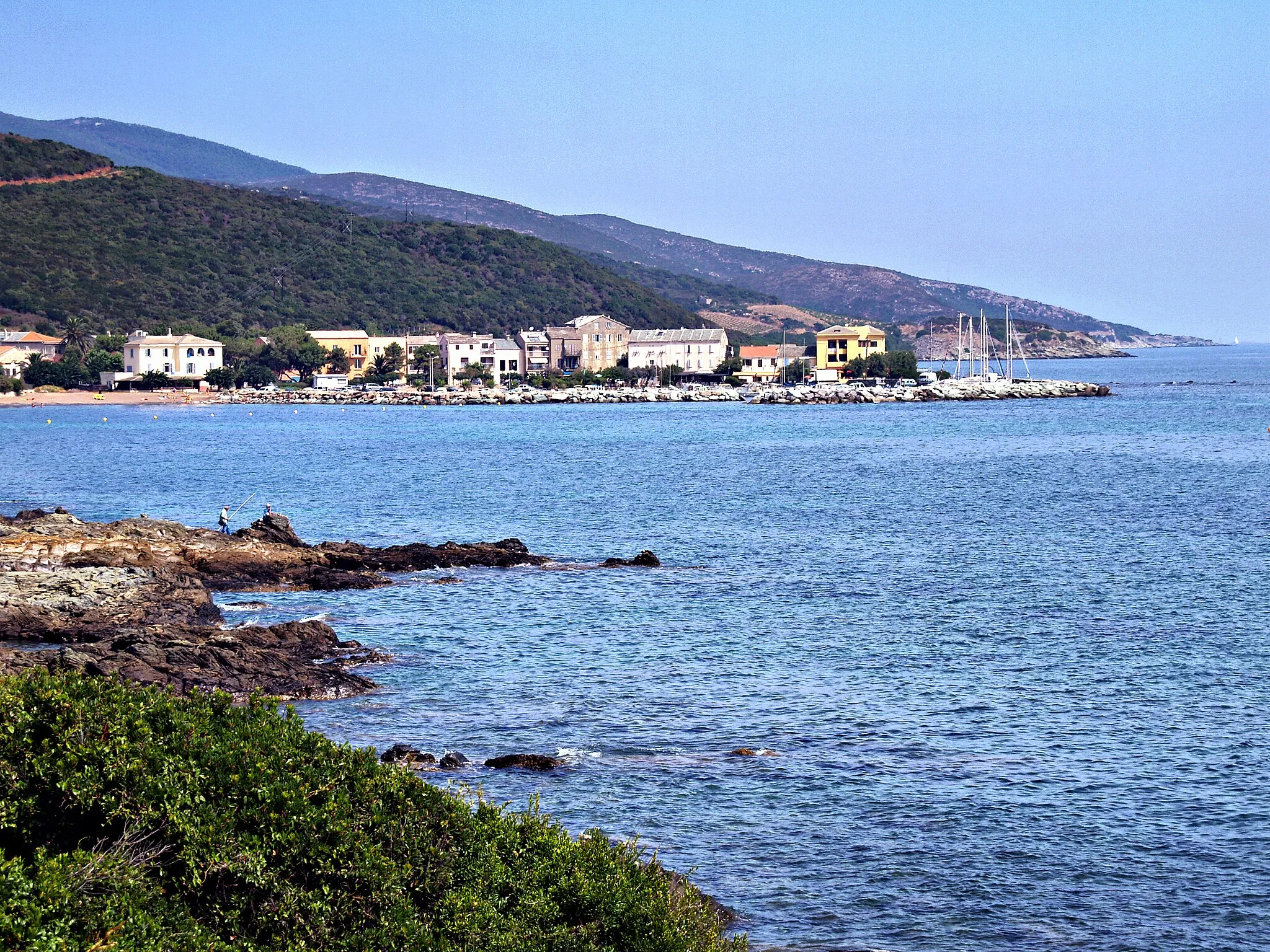 Photo showing: Luri, Cap Corse (Corse) - Marine de Santa-Severa