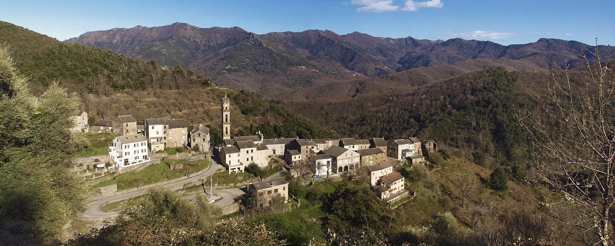 Photo showing: Verdèse (Corsica) - Vue du village