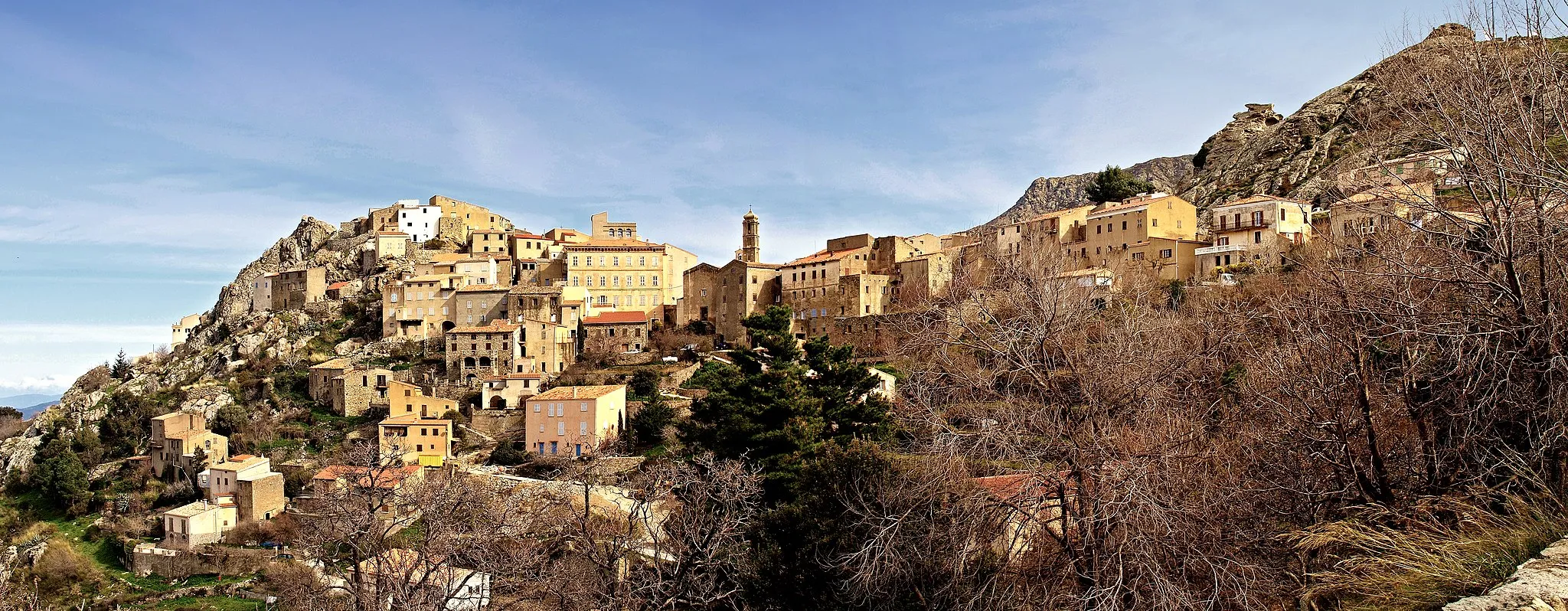 Photo showing: Speloncato (Corsica) - Vue de Speloncato