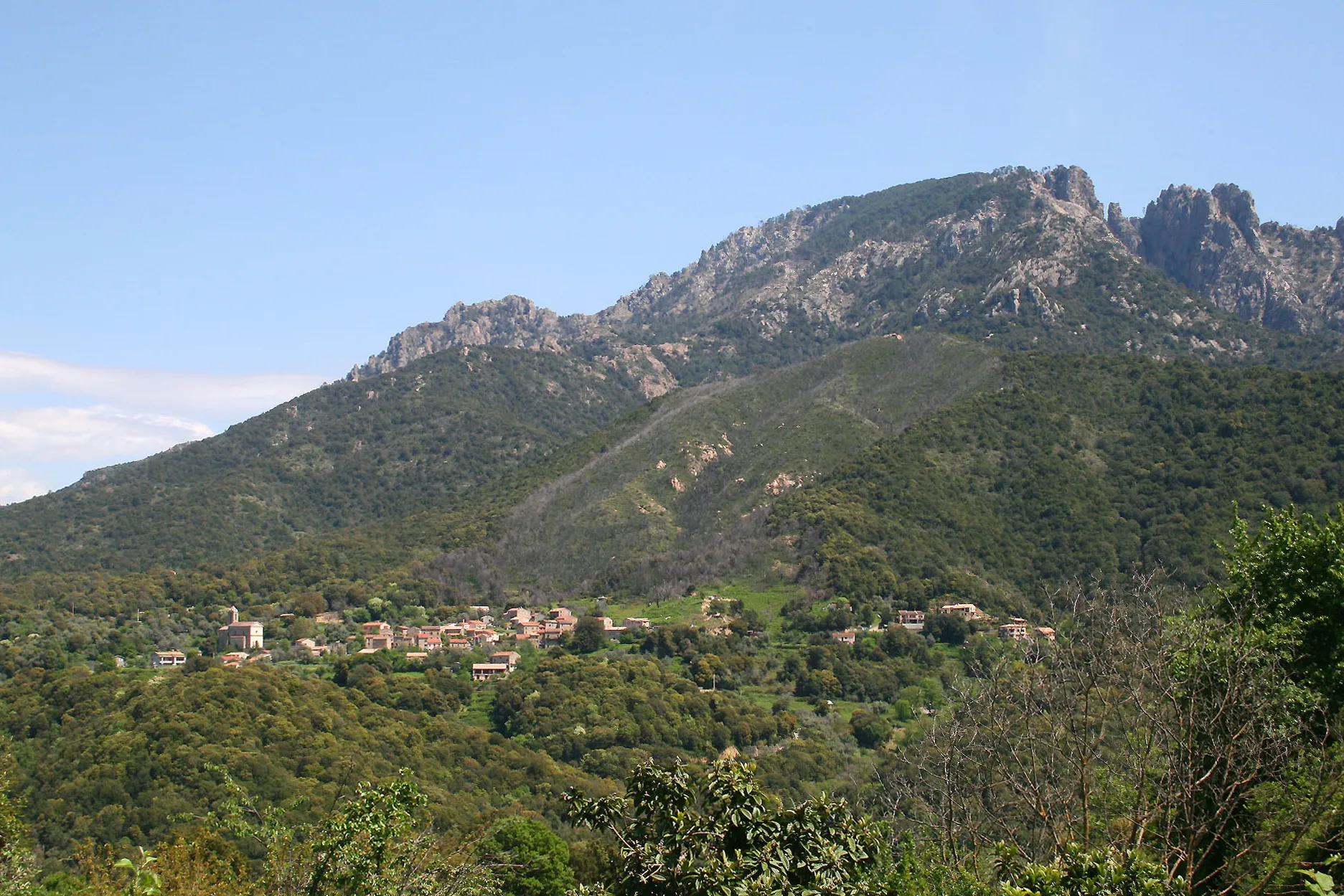 Photo showing: Murzo France -   ( Corse du Sud), le village.