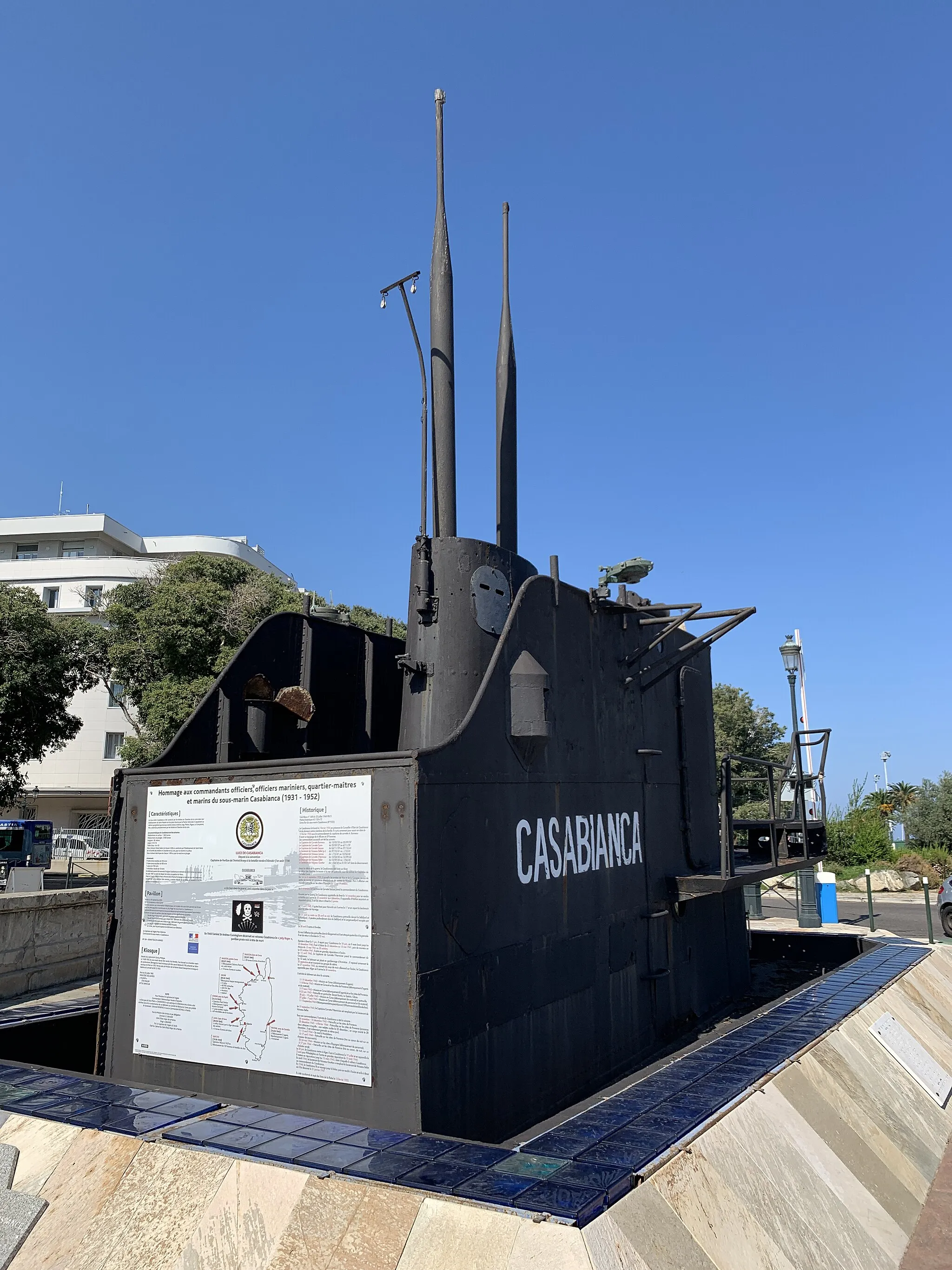 Photo showing: Bateau Casabianca, Bastia.