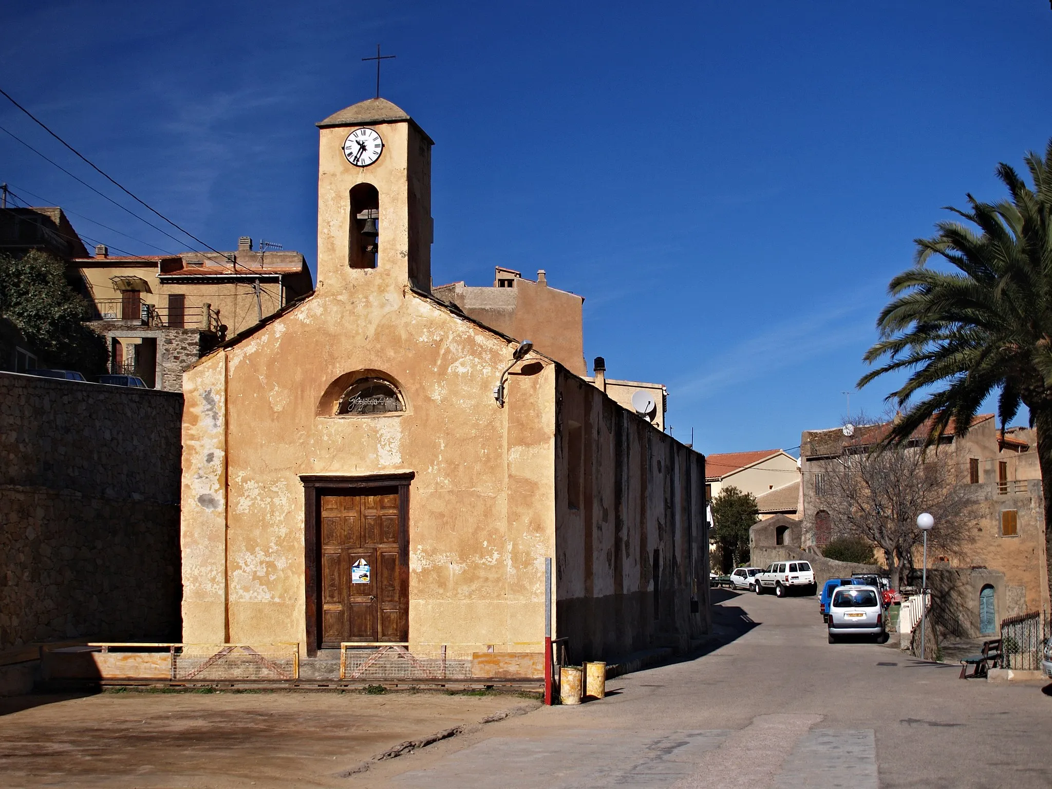 Photo showing: Occhiatana, Balagne (Haute-Corse) - Ancienne confrérie Sainte-Croix (Santa Croce) dite A Nunziata.