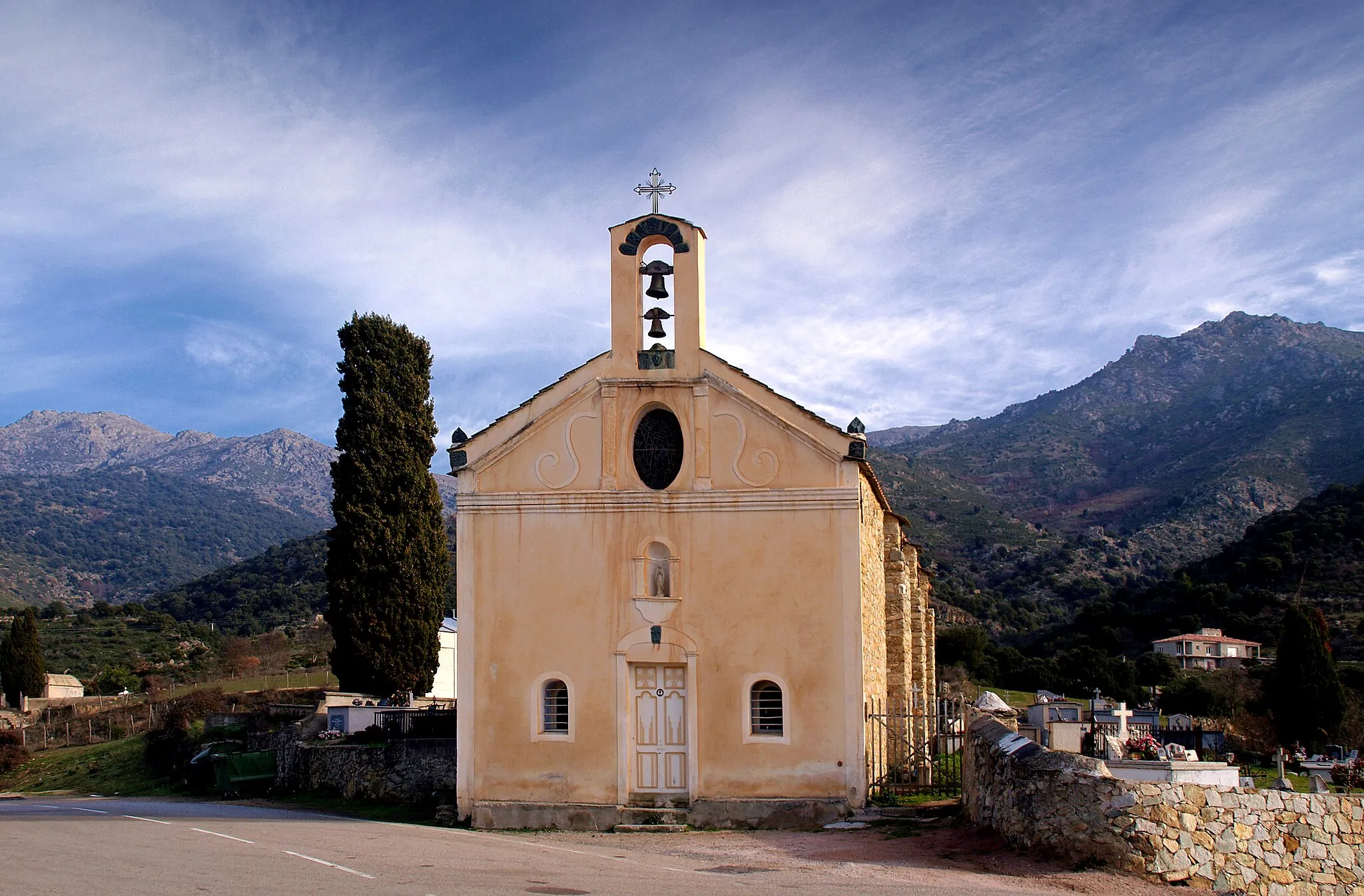 Photo showing: Pietralba (Corsica) - Chapelle Sainta Maria
