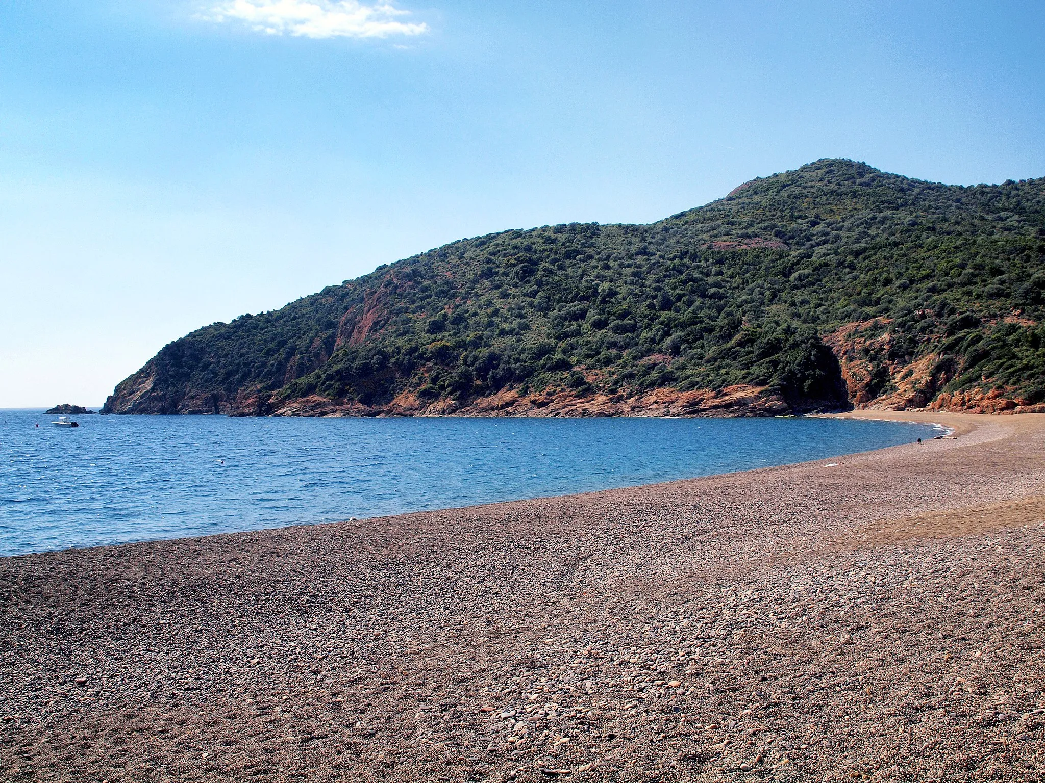 Photo showing: Serriera, Ouest Corse - Nord de la plage de Bussaglia, limite avec la commune de Partinello