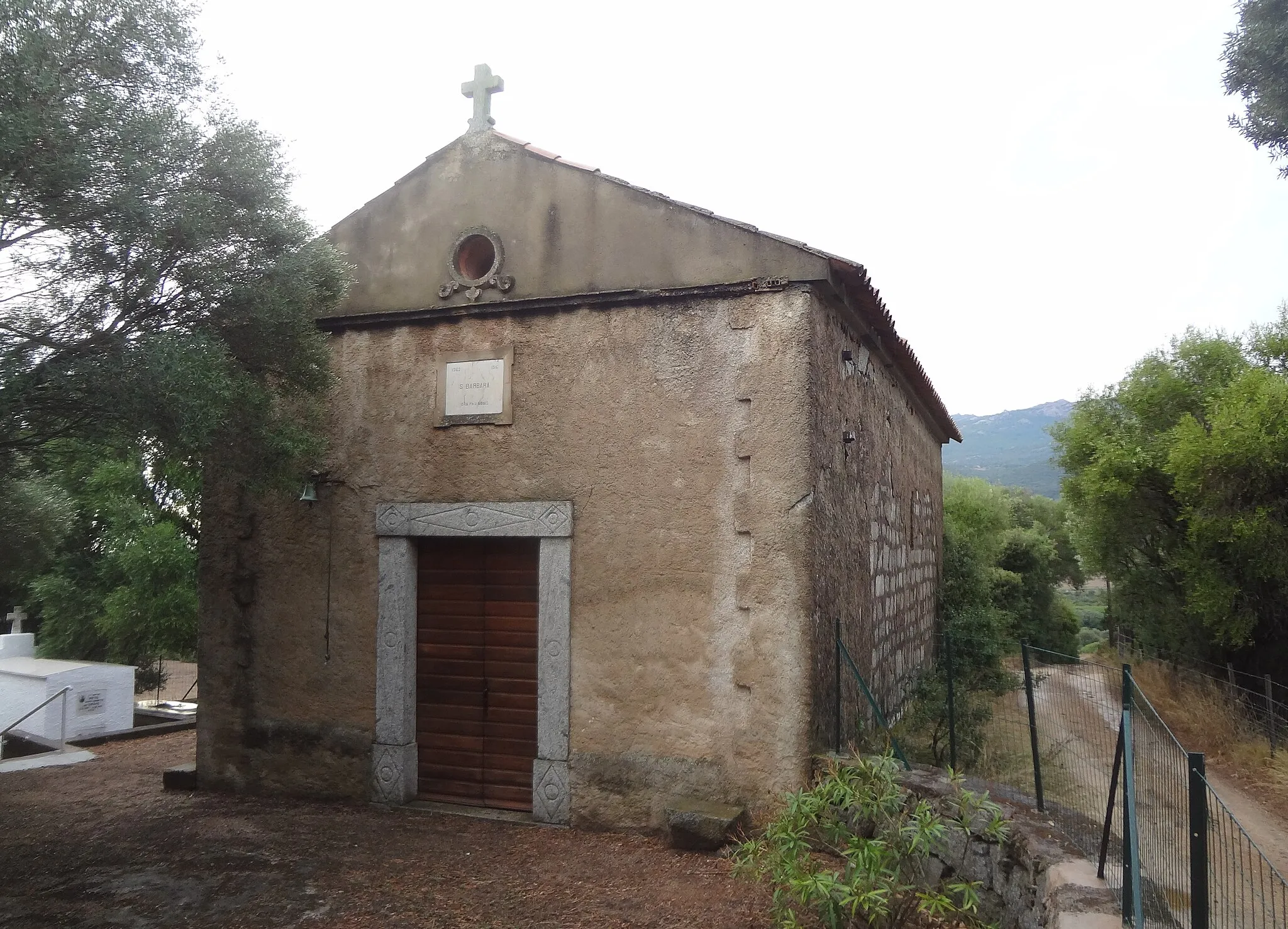 Photo showing: Chapelle Sainte Barbe de Pruno, Corse