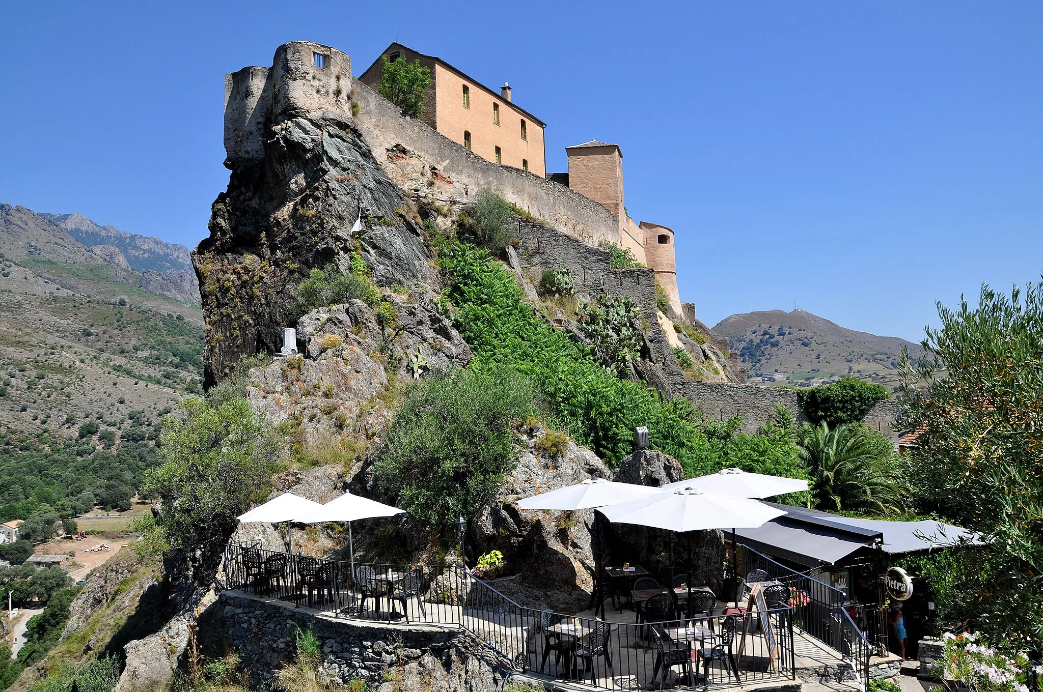 Photo showing: The Citadelle of Corte