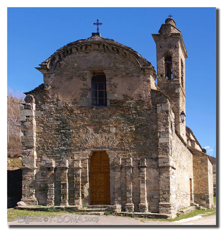 Photo showing: Bigorno, Costiera (Corse) - Église paroissiale Santa Maria Assunta