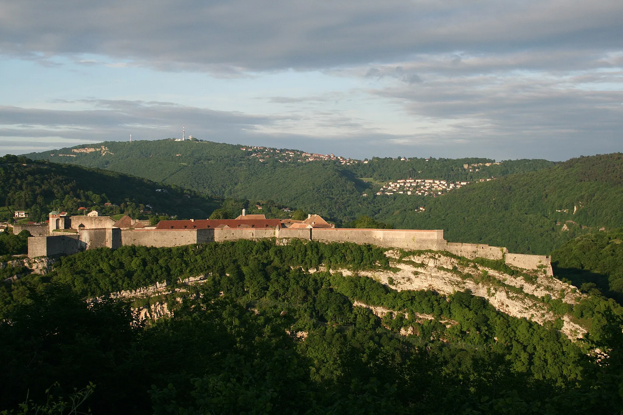 Photo showing: The citadel of Besançon, France (Franche-Comté) - Miltary architect Sébastien Le Prestre de Vauban.